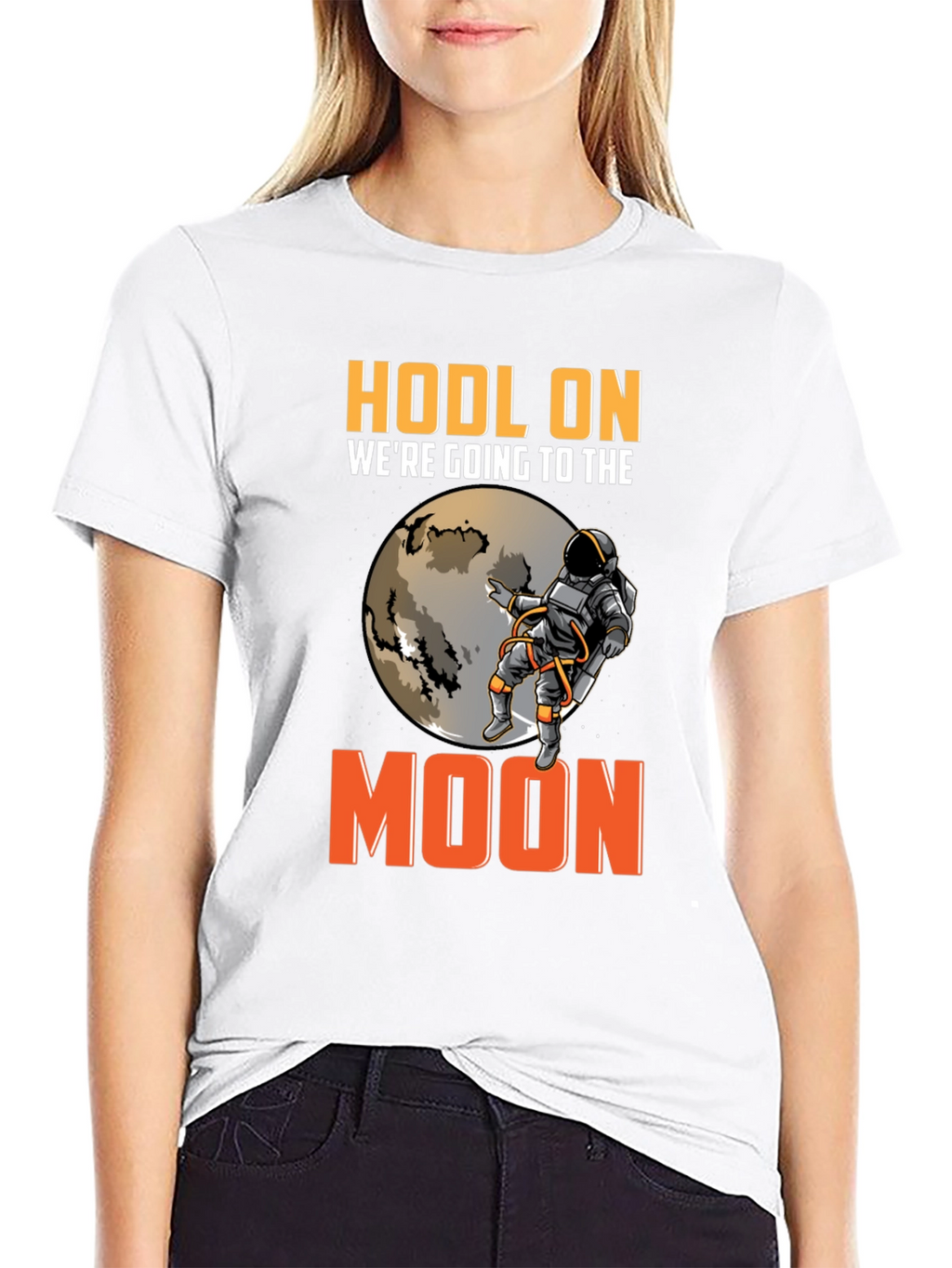 Camiseta HODL ON Espacio Cripto