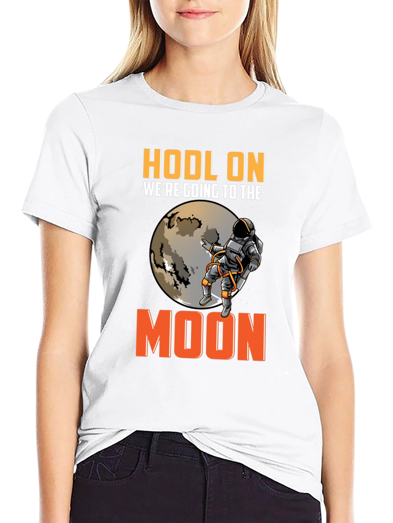 Camiseta HODL ON Espacio Cripto