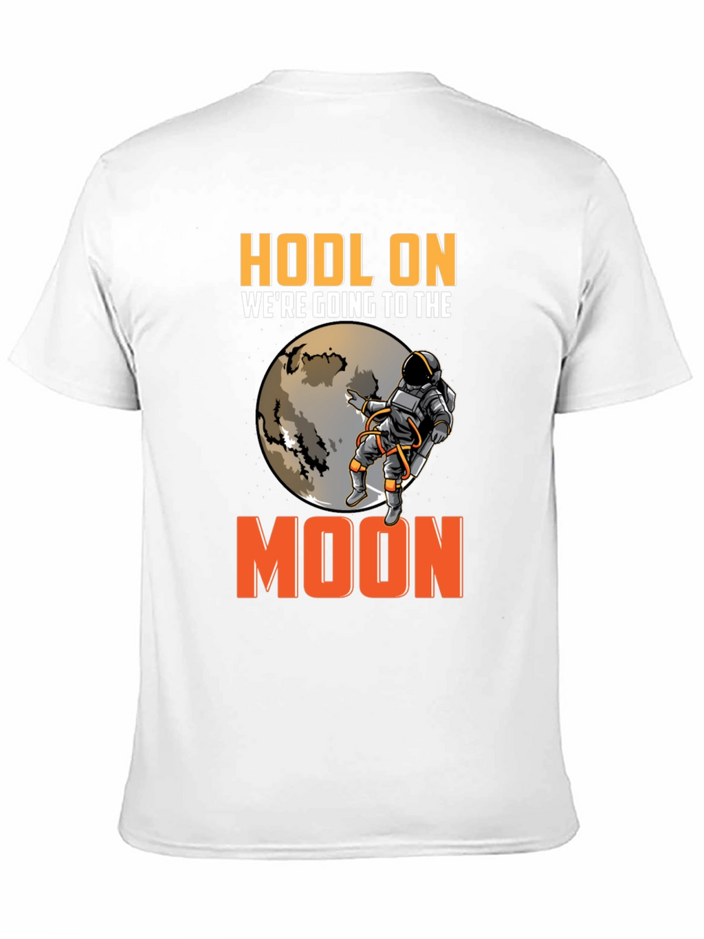 Camiseta HODL ON Espacio Cripto