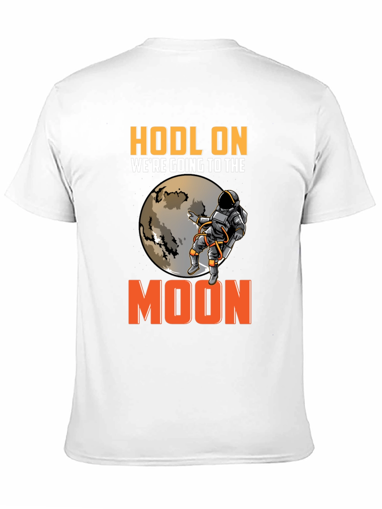 Camiseta HODL ON Espacio Cripto