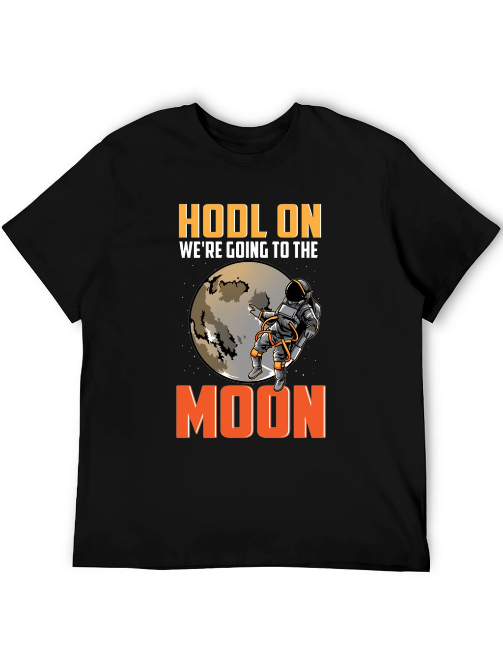 Camiseta HODL ON Espacio Cripto