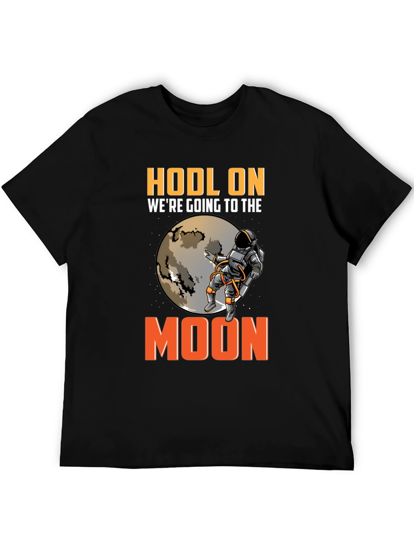 Camiseta HODL ON Espacio Cripto