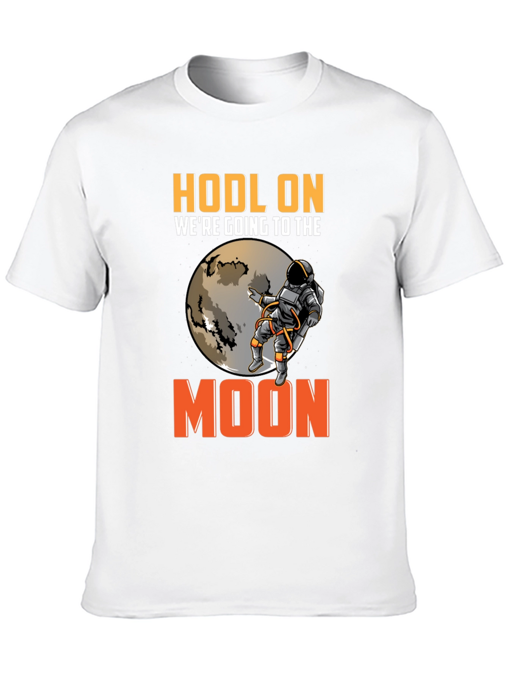 Camiseta HODL ON Espacio Cripto