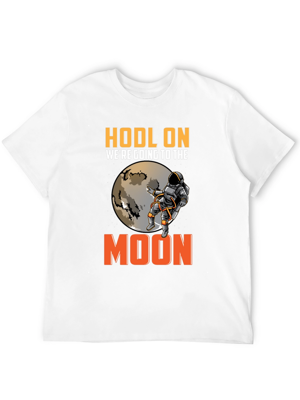 Camiseta HODL ON Espacio Cripto