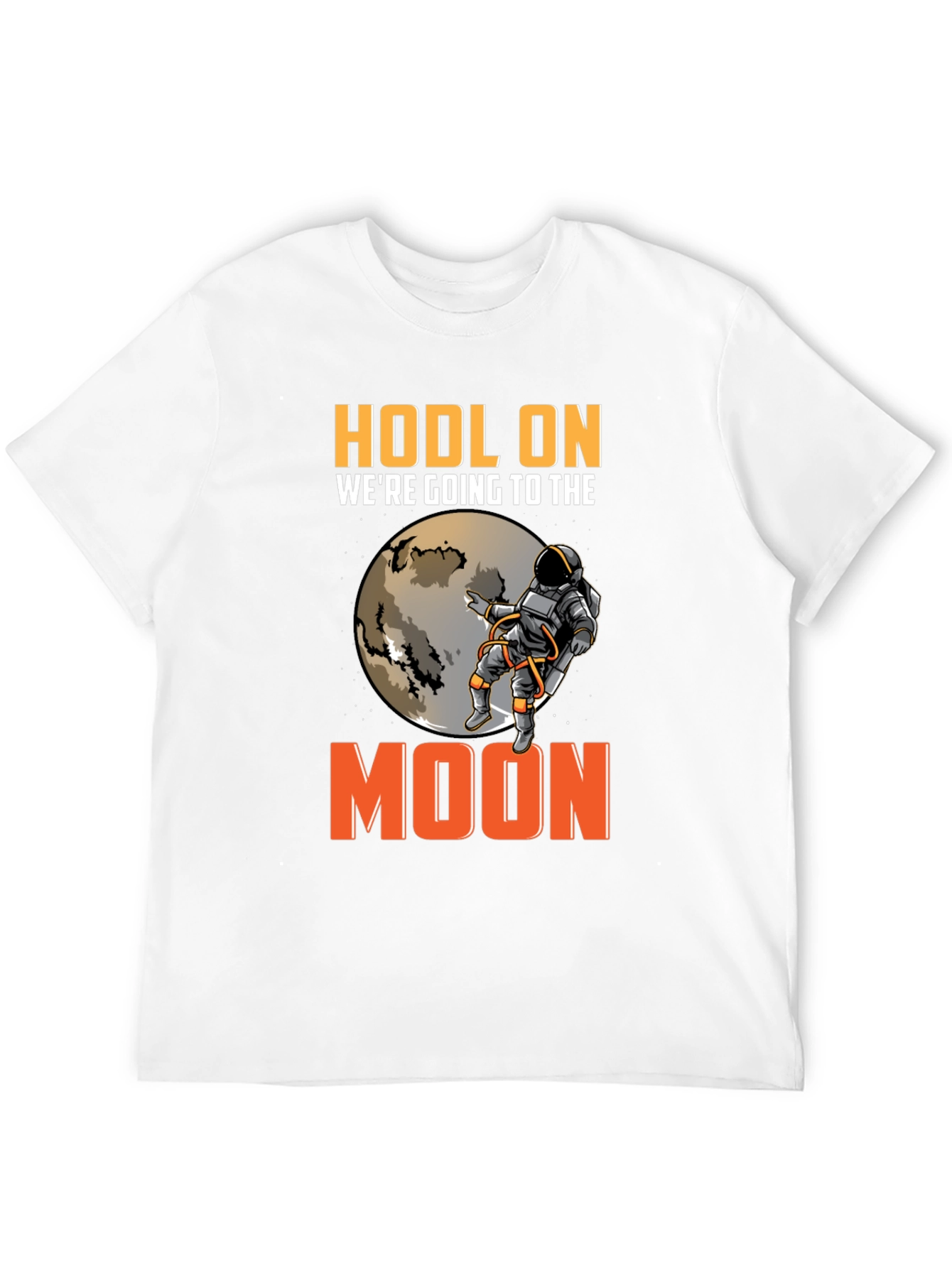 Camiseta HODL ON Espacio Cripto