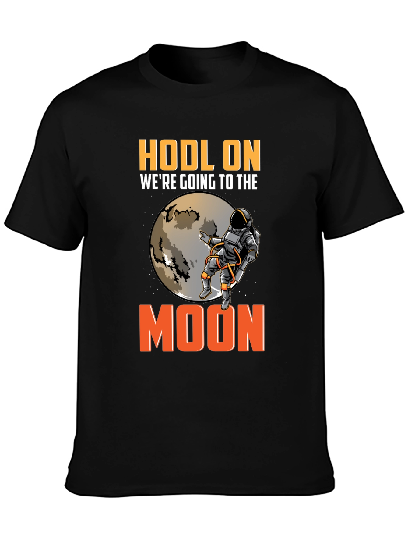 Camiseta HODL ON Espacio Cripto