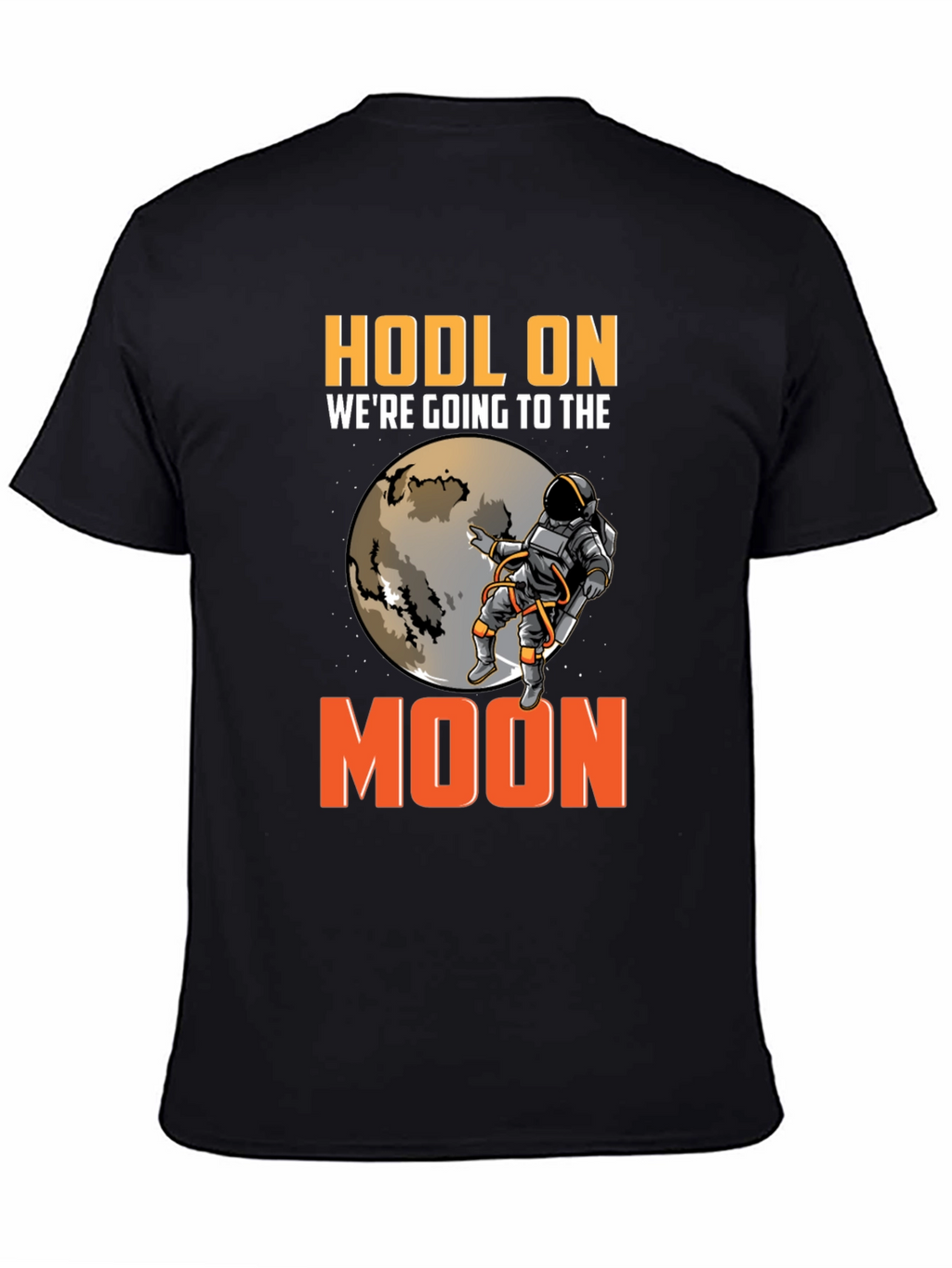 Camiseta HODL ON Espacio Cripto