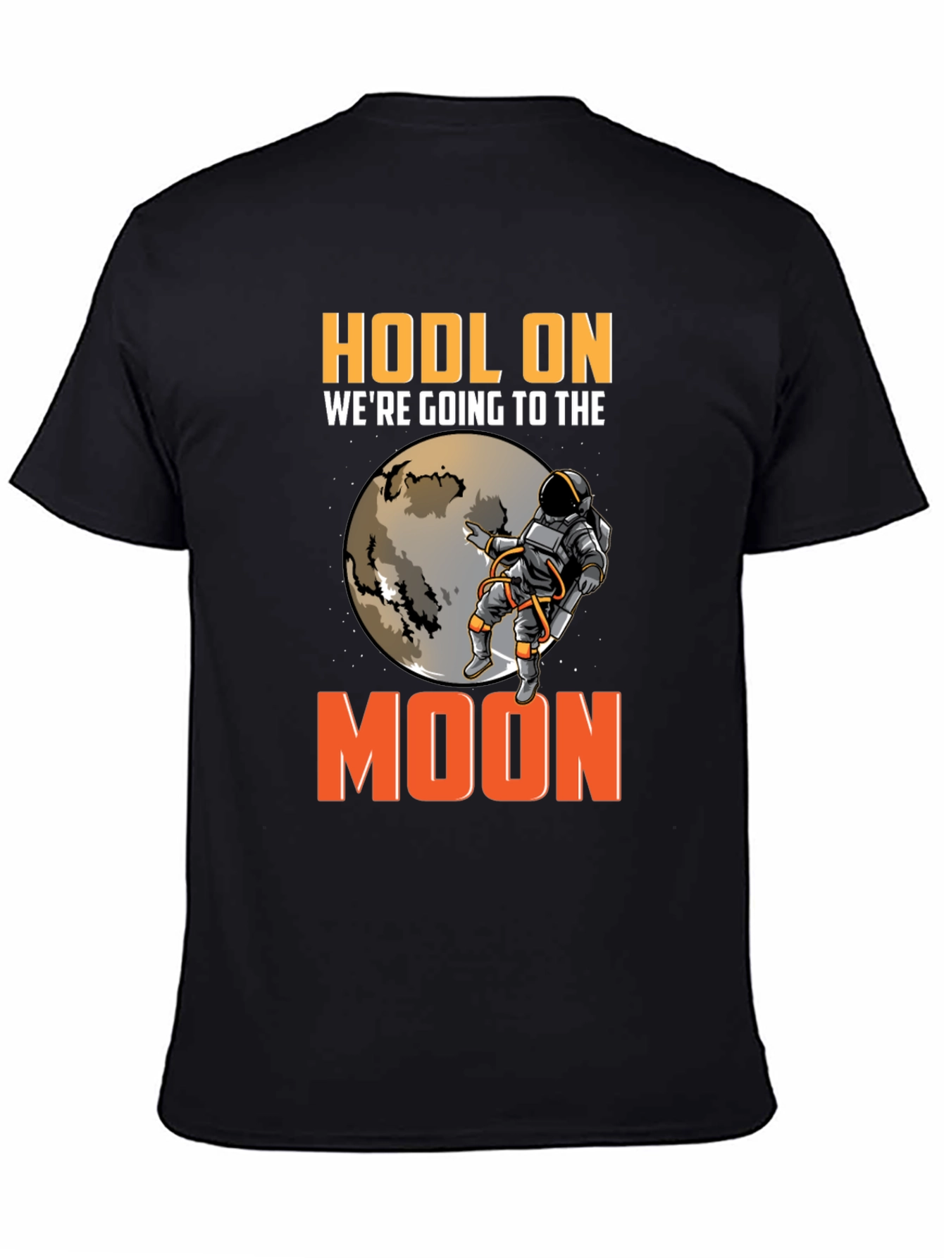 Camiseta HODL ON Espacio Cripto