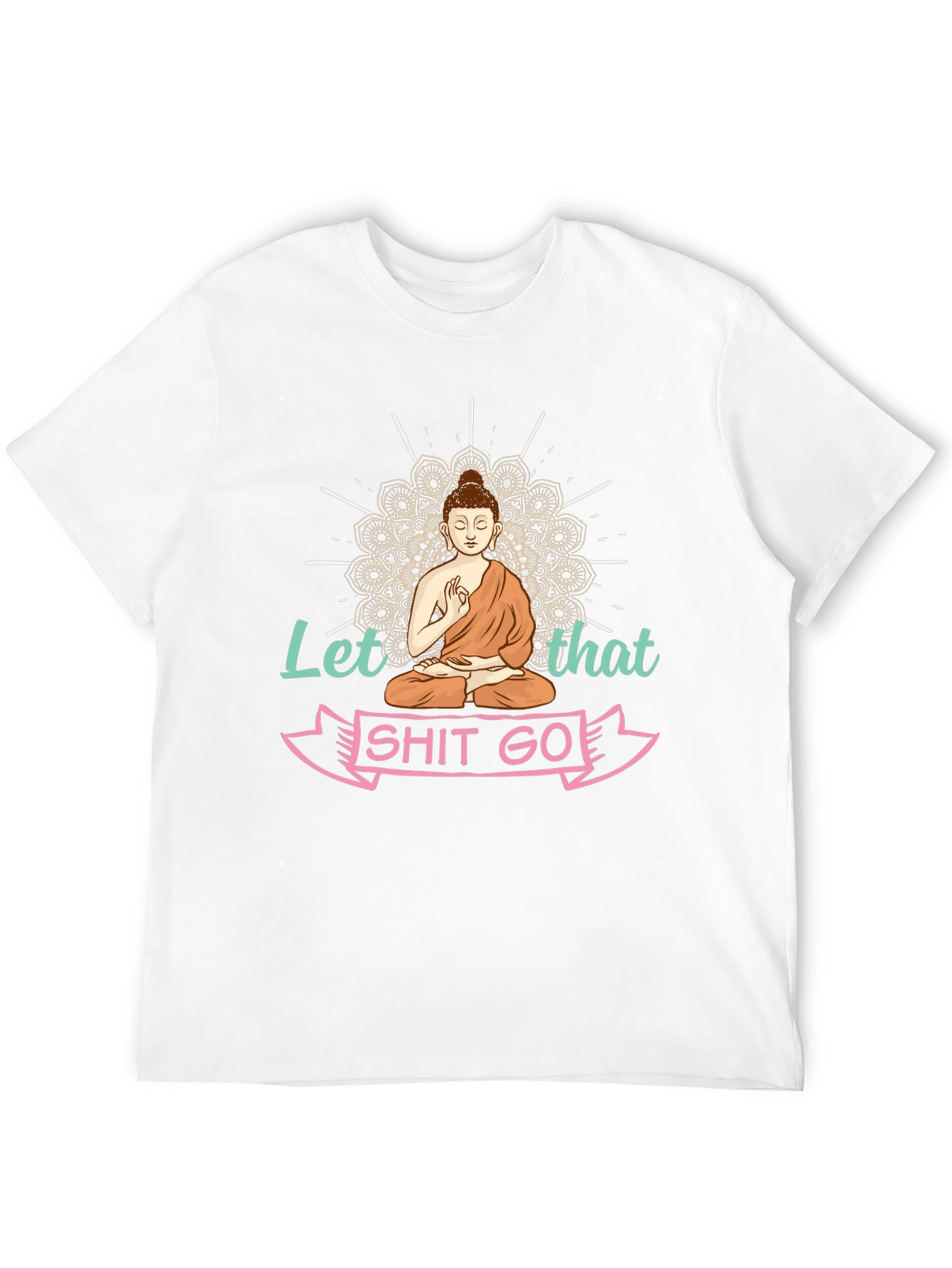 Camiseta Buda: Deja Ir Ese Rollo - Relax