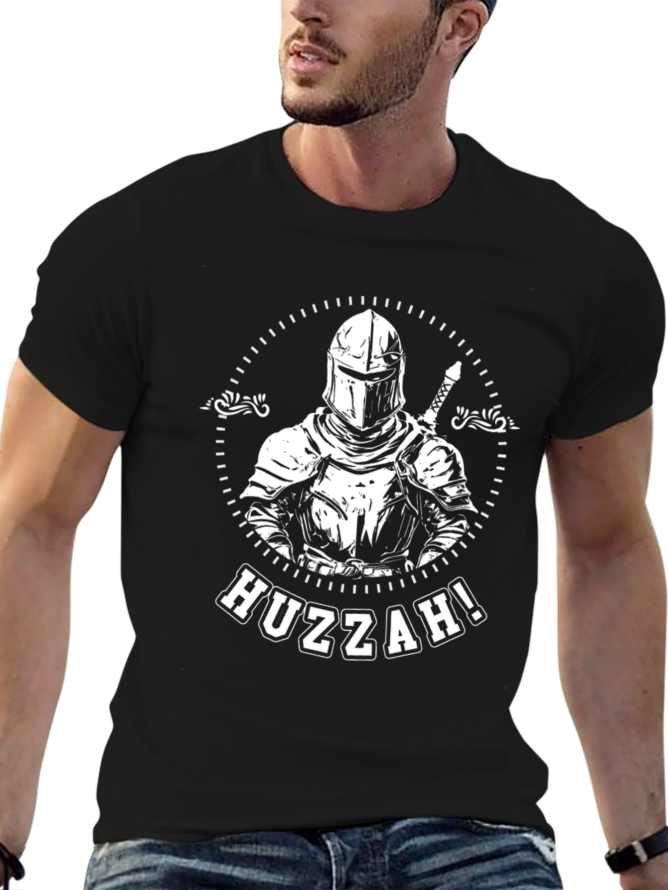 Camiseta Caballero Medieval ¡Huzzah!