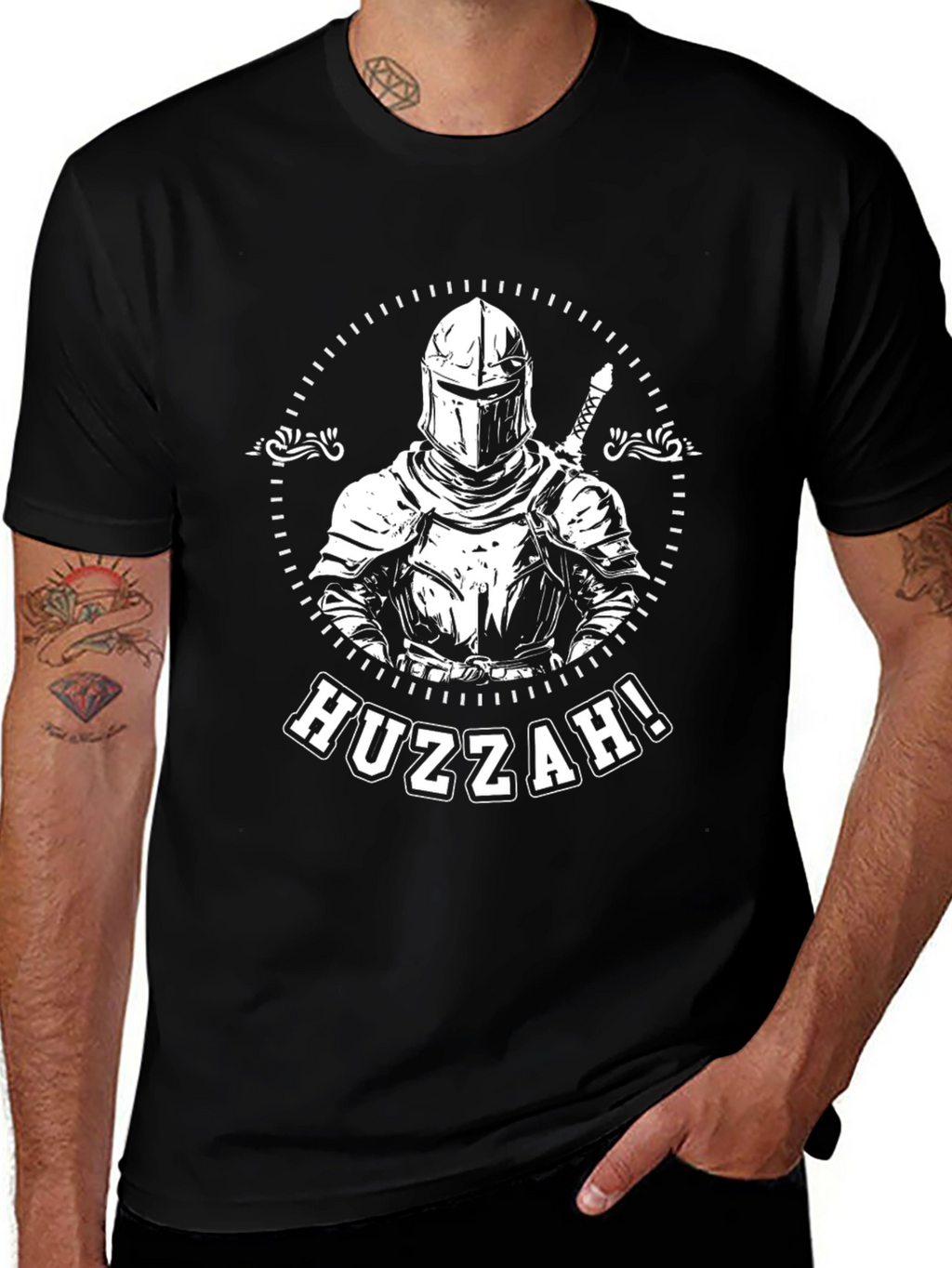 Camiseta Caballero Medieval ¡Huzzah!