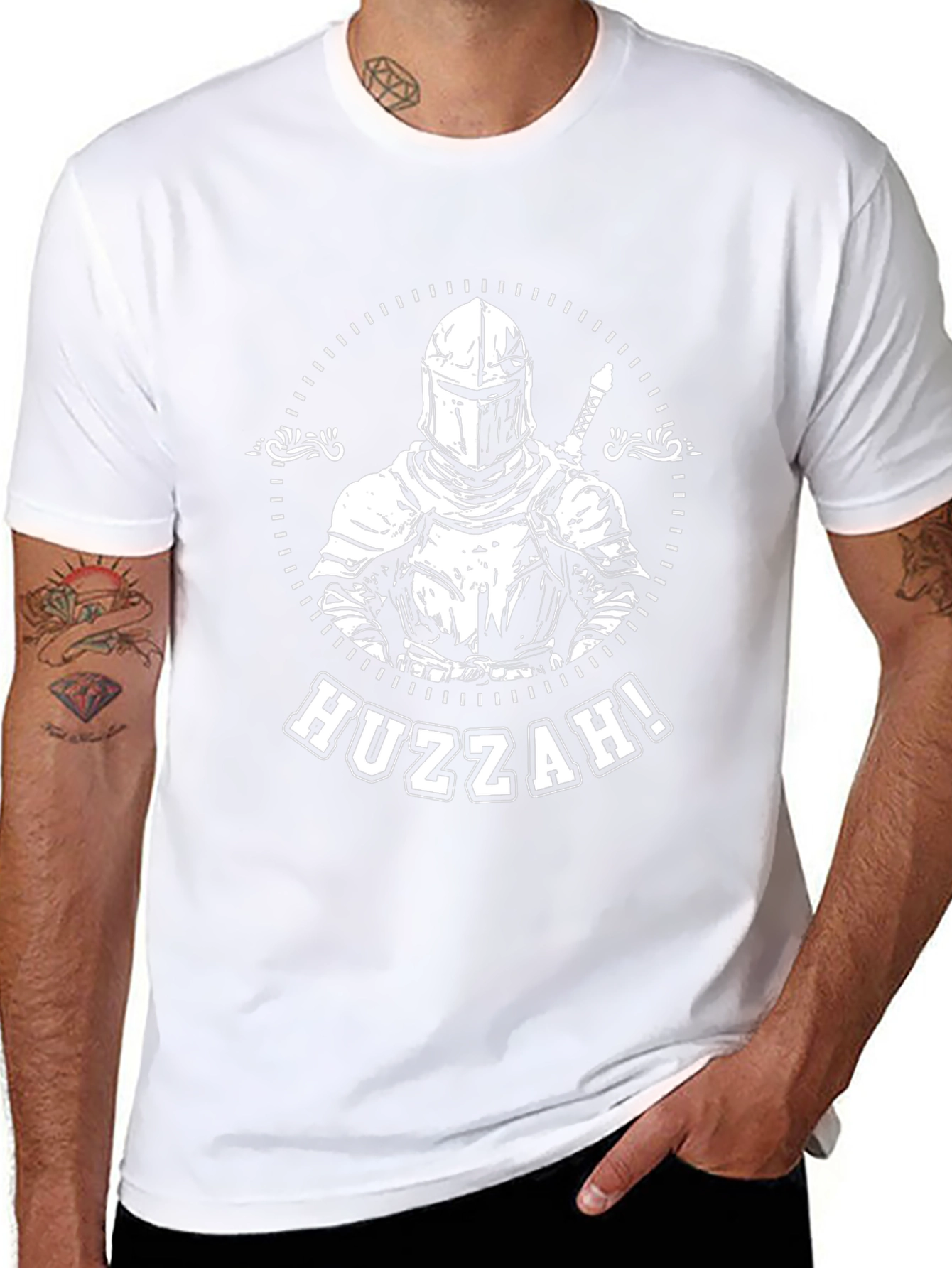 Camiseta Caballero Medieval ¡Huzzah!