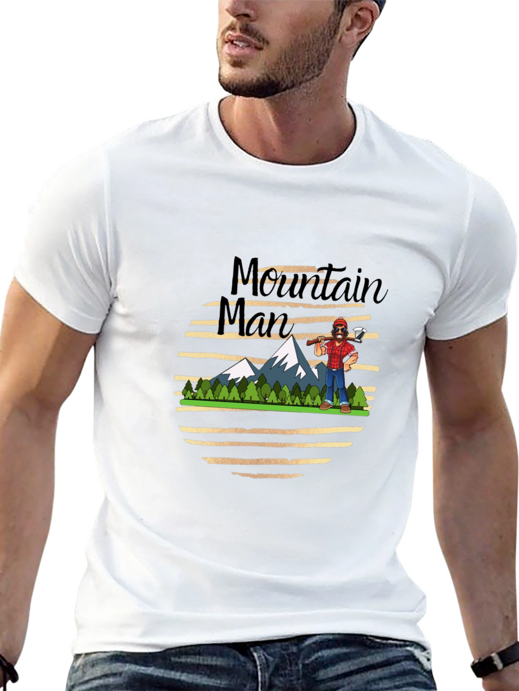 Camiseta Hombre Montaña Aventura
