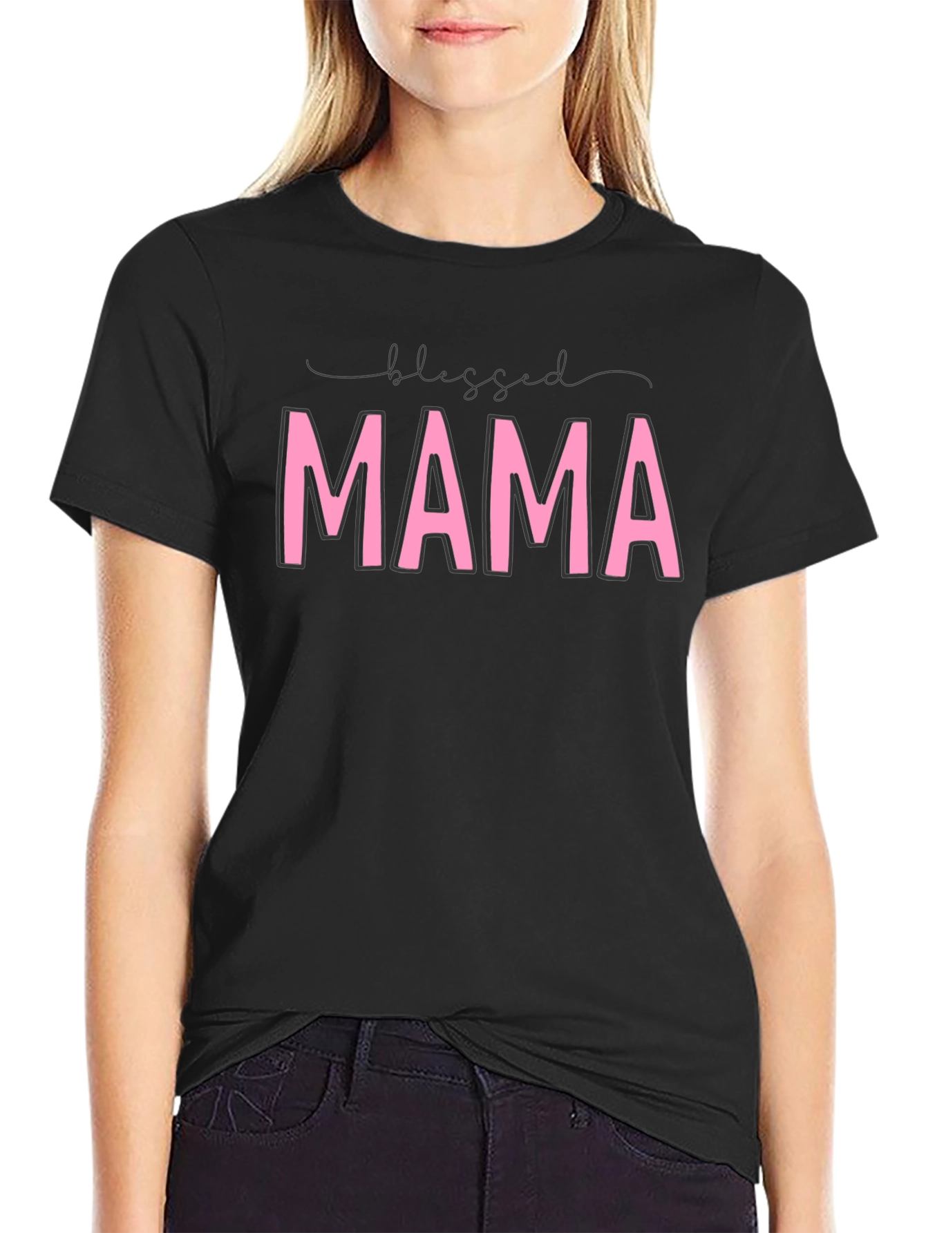 Camiseta Blessed Mama para Mujer