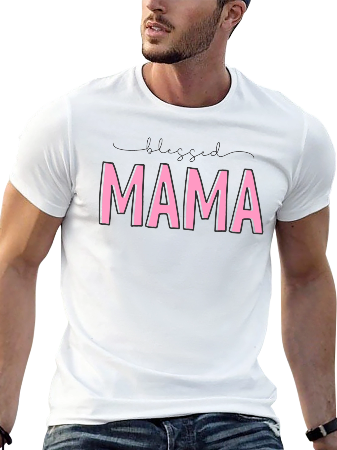 Camiseta Blessed Mama para Mujer