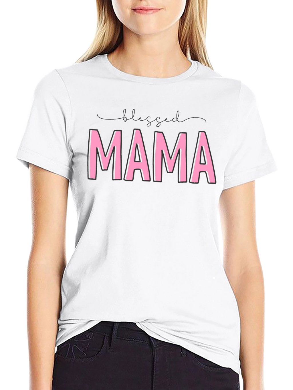 Camiseta Blessed Mama para Mujer