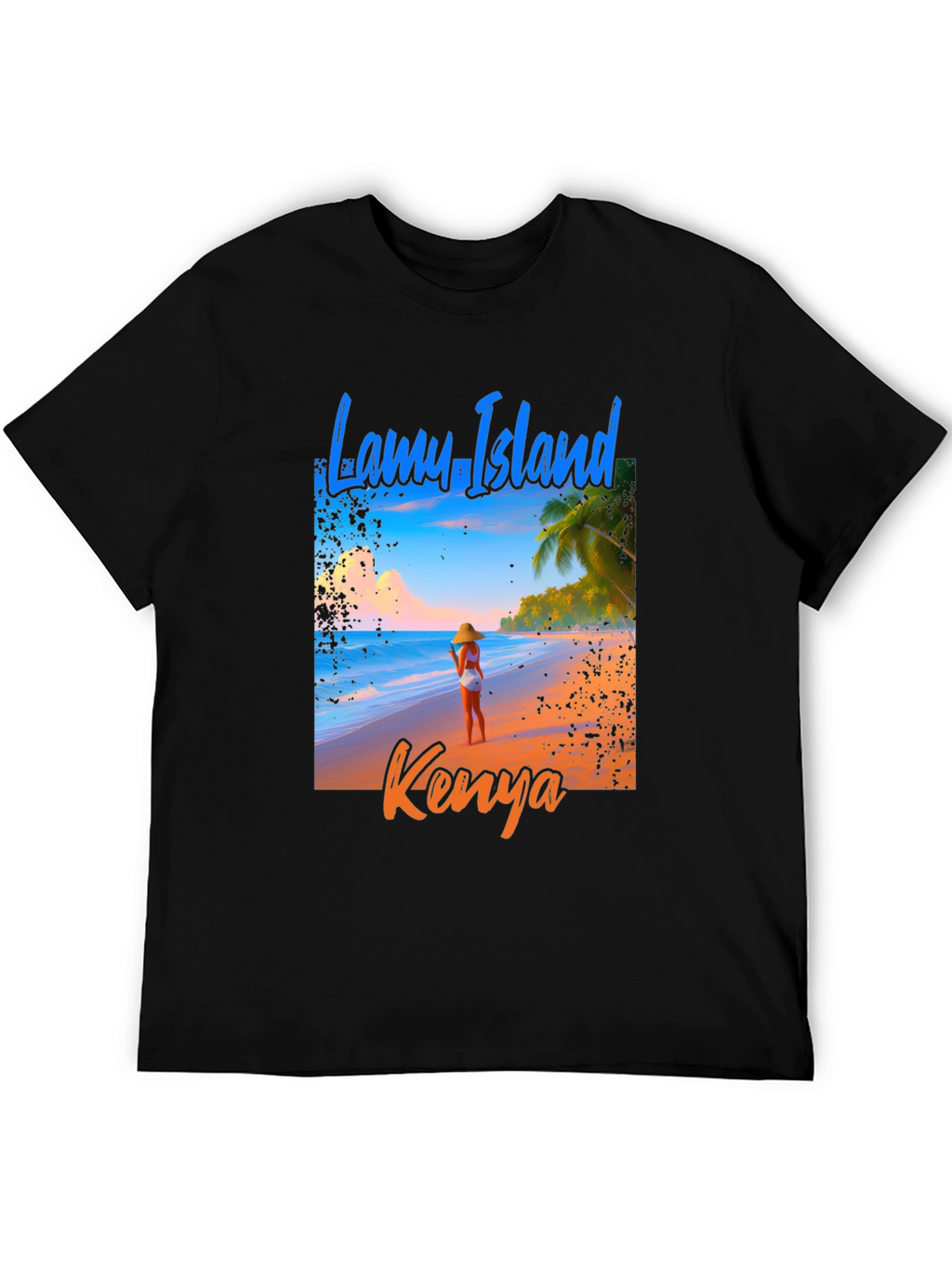 Camiseta Hombre Lamu Island Kenya
