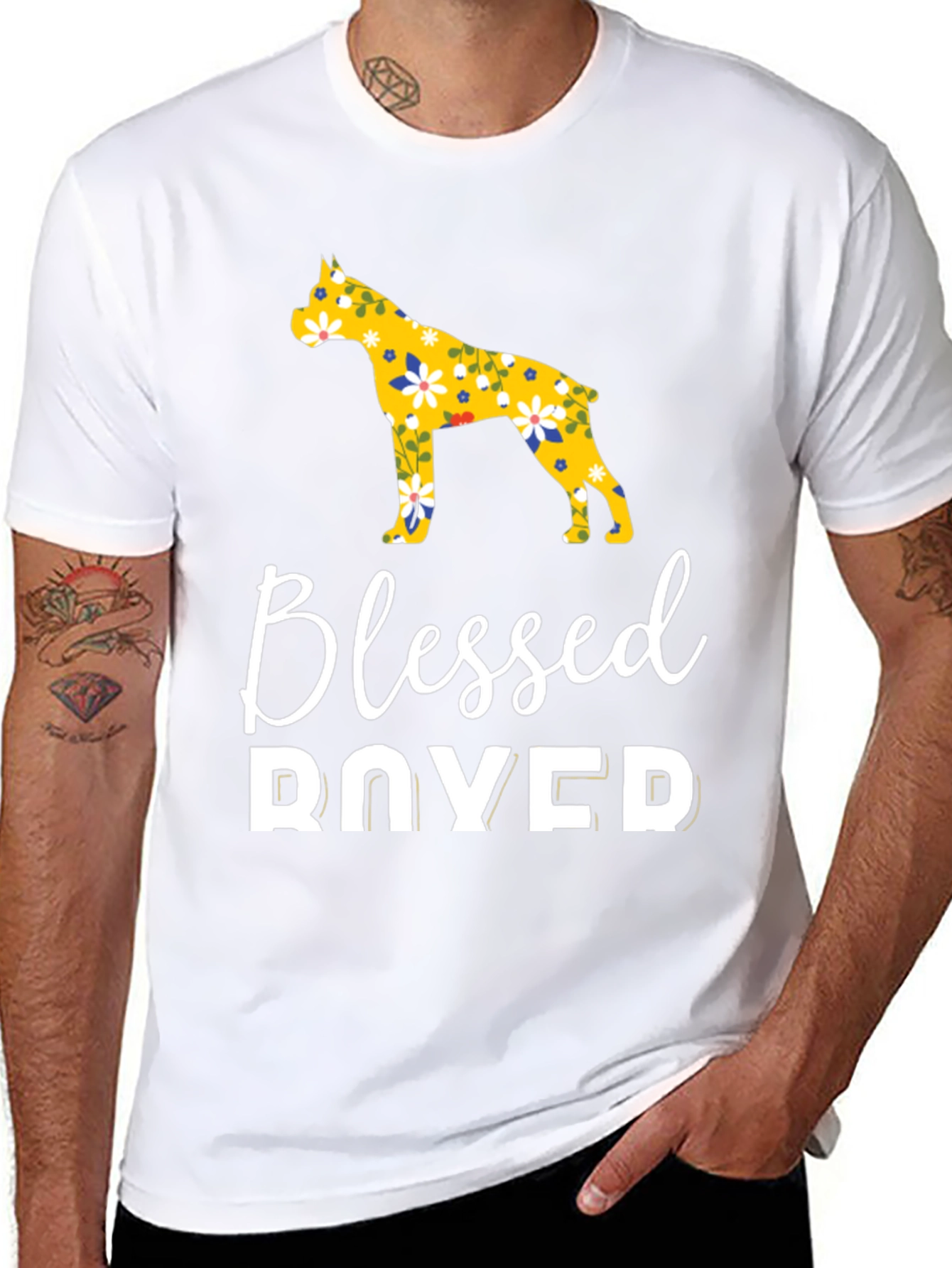 Camiseta Hombre Blessed Boxer