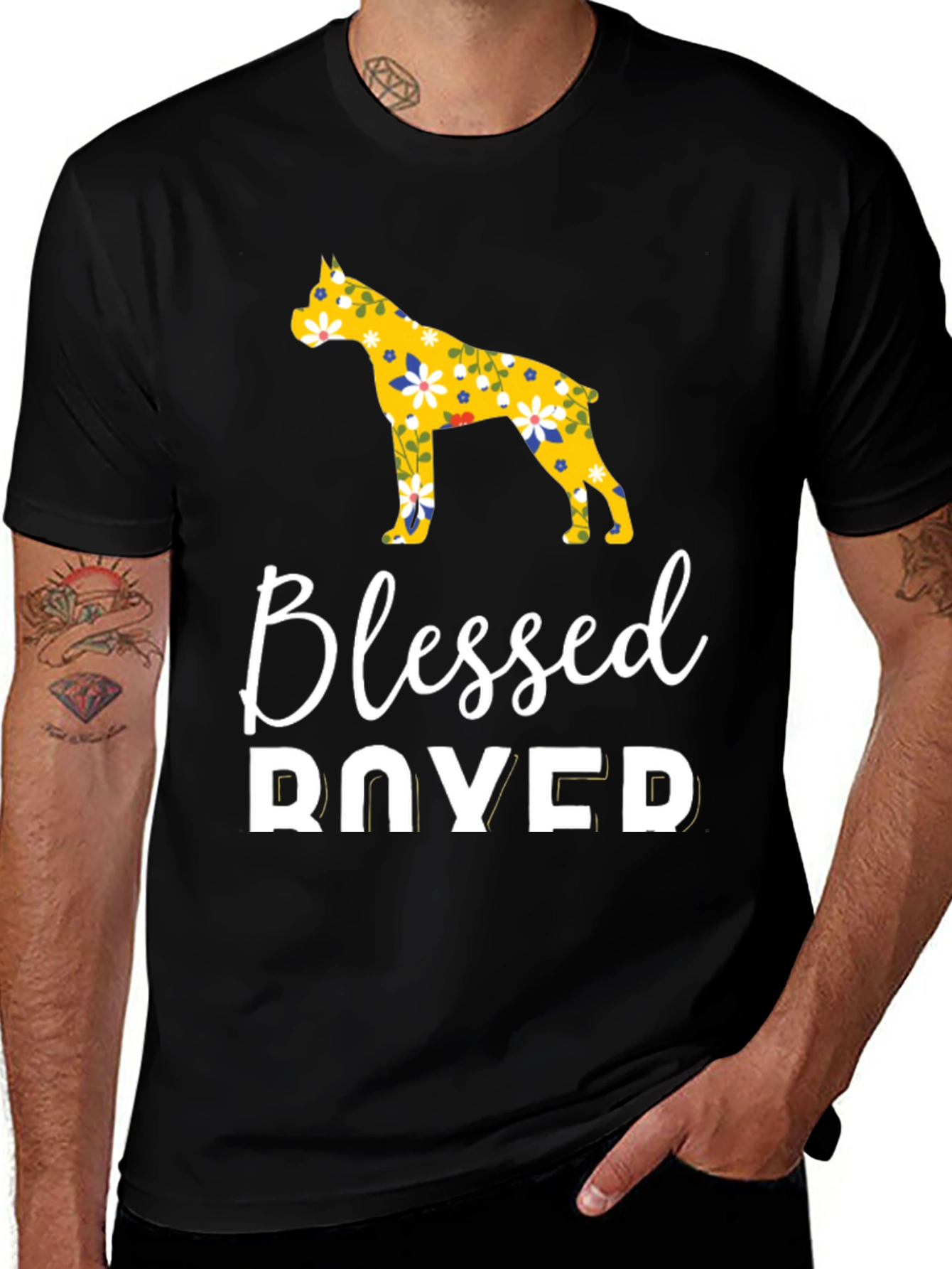 Camiseta Hombre Blessed Boxer