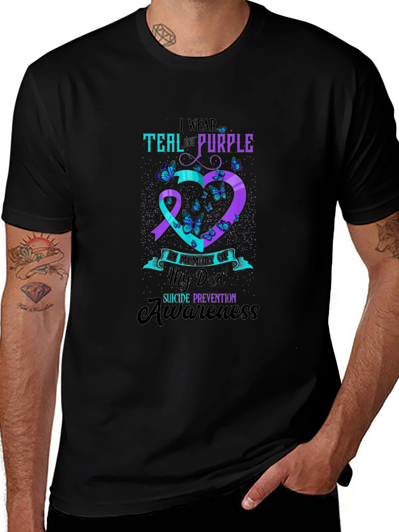 Camiseta Conmemorativa para la Prevención del Suicidio