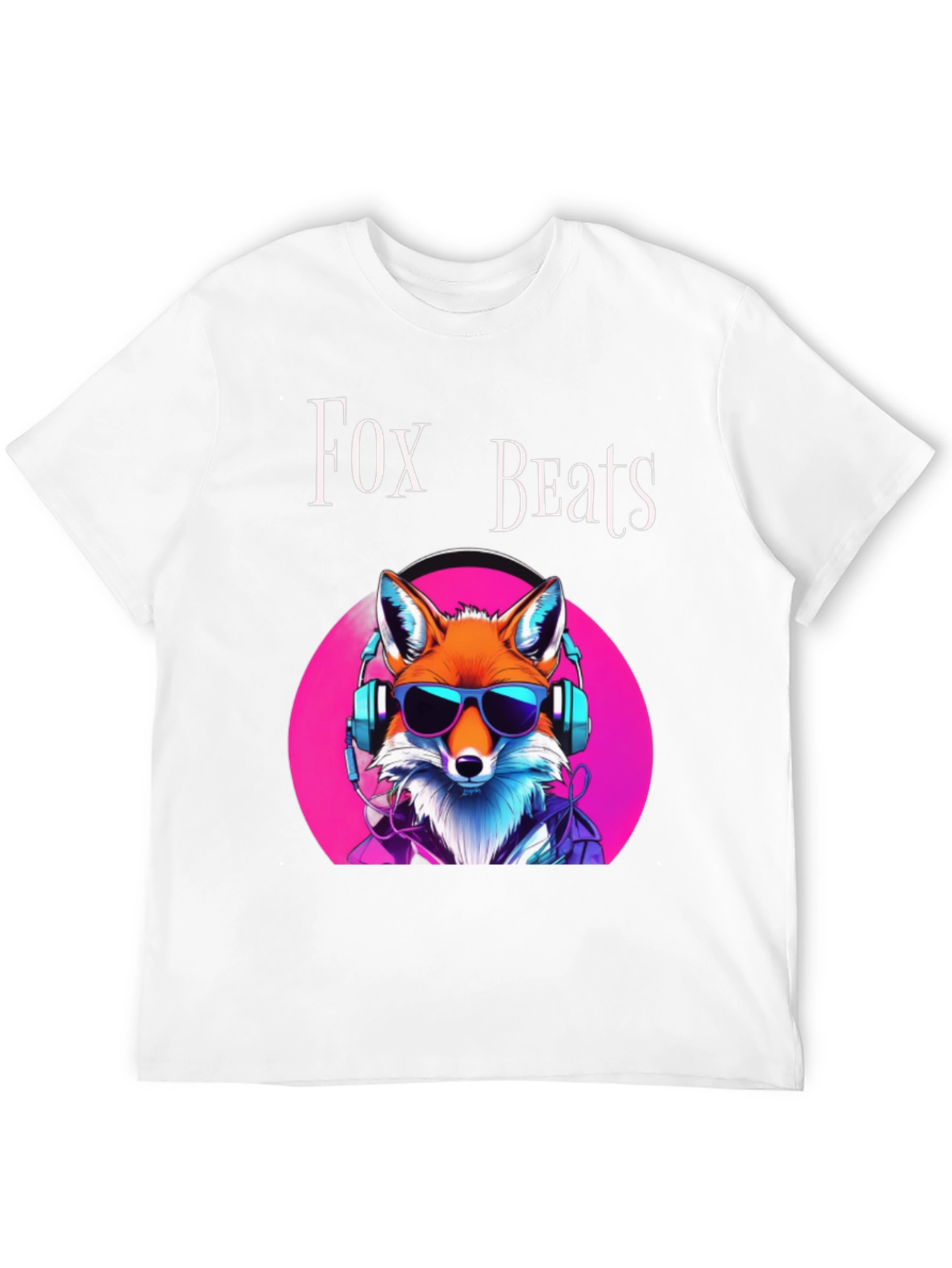Camiseta Fox Beats Algodón Premium - Diseño Moderno