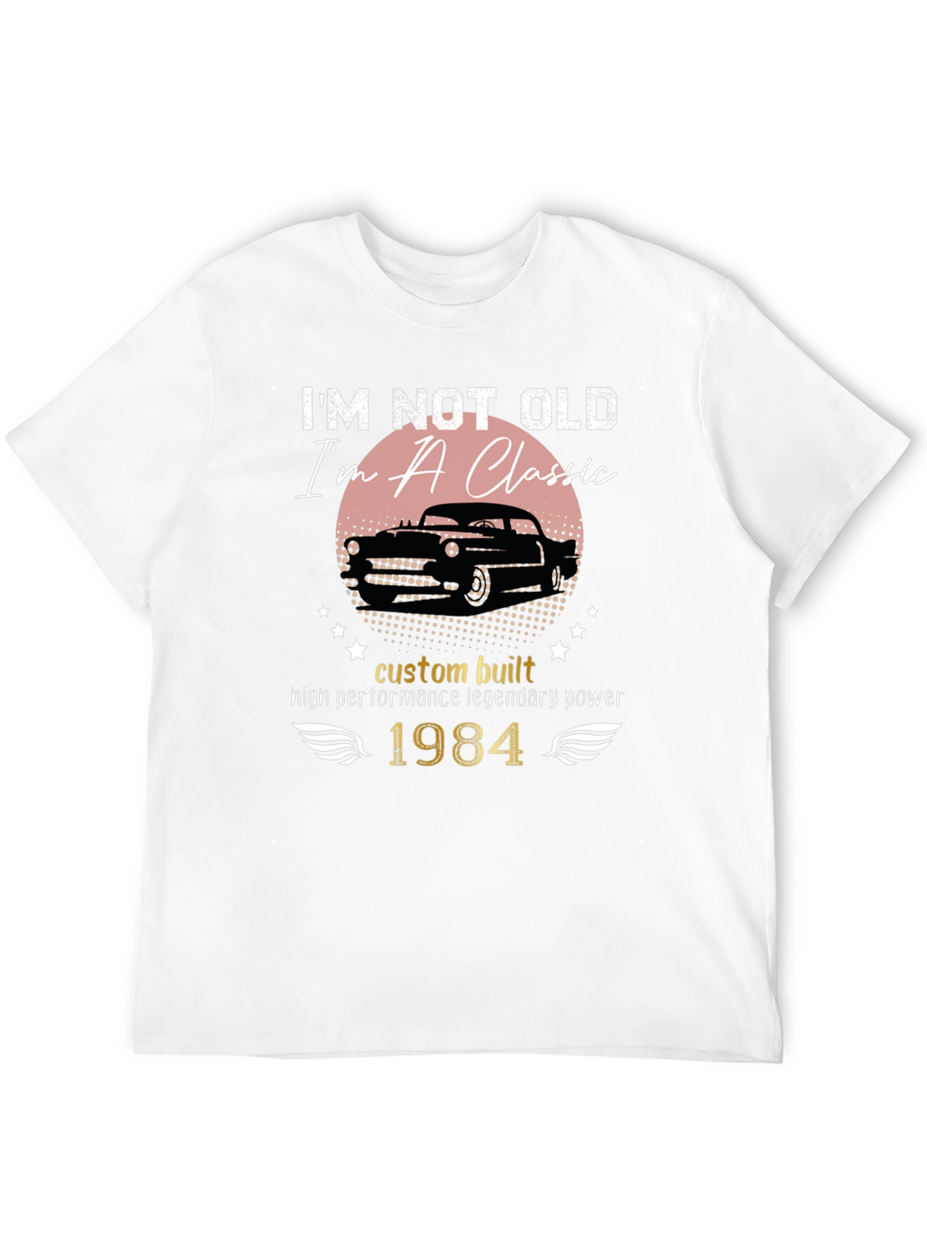 Camiseta Clásica: No Soy Viejo Soy Un Clásico - 1984