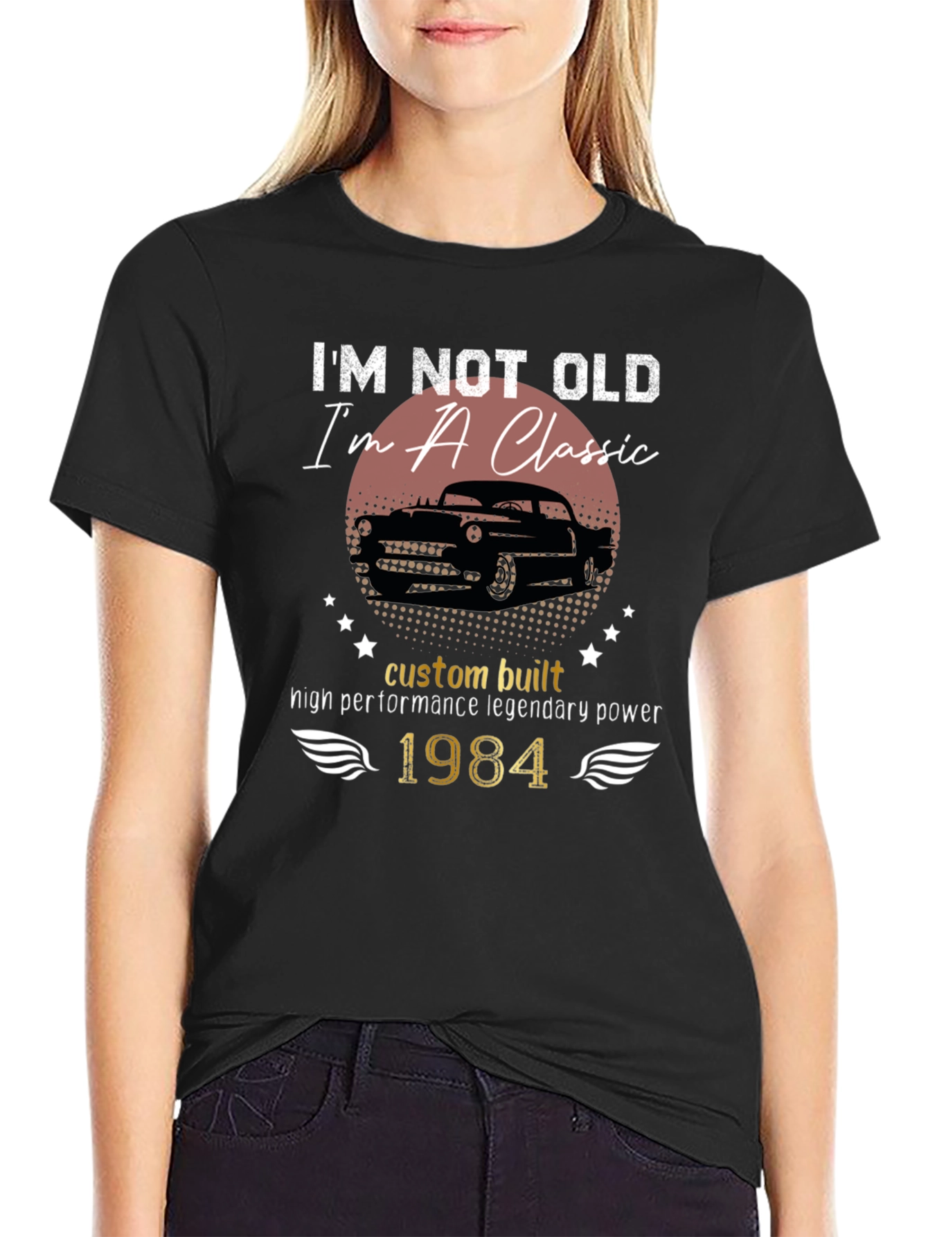 Camiseta Clásica: No Soy Viejo Soy Un Clásico - 1984