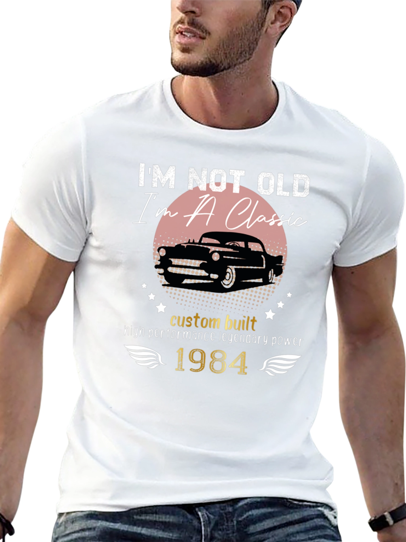 Camiseta Clásica: No Soy Viejo Soy Un Clásico - 1984