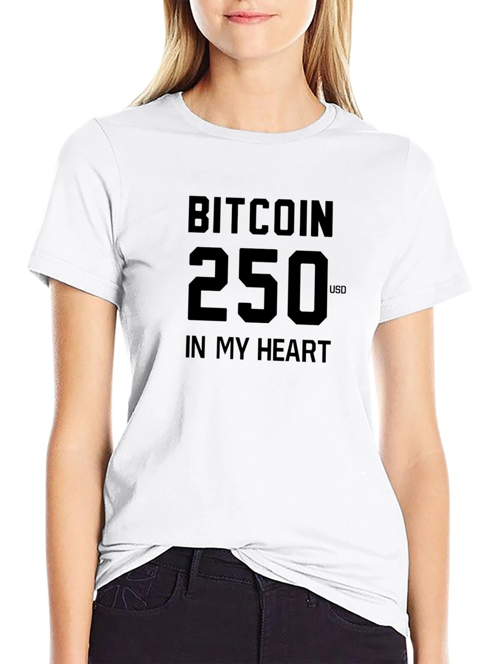 Camiseta Bitcoin - In My Heart