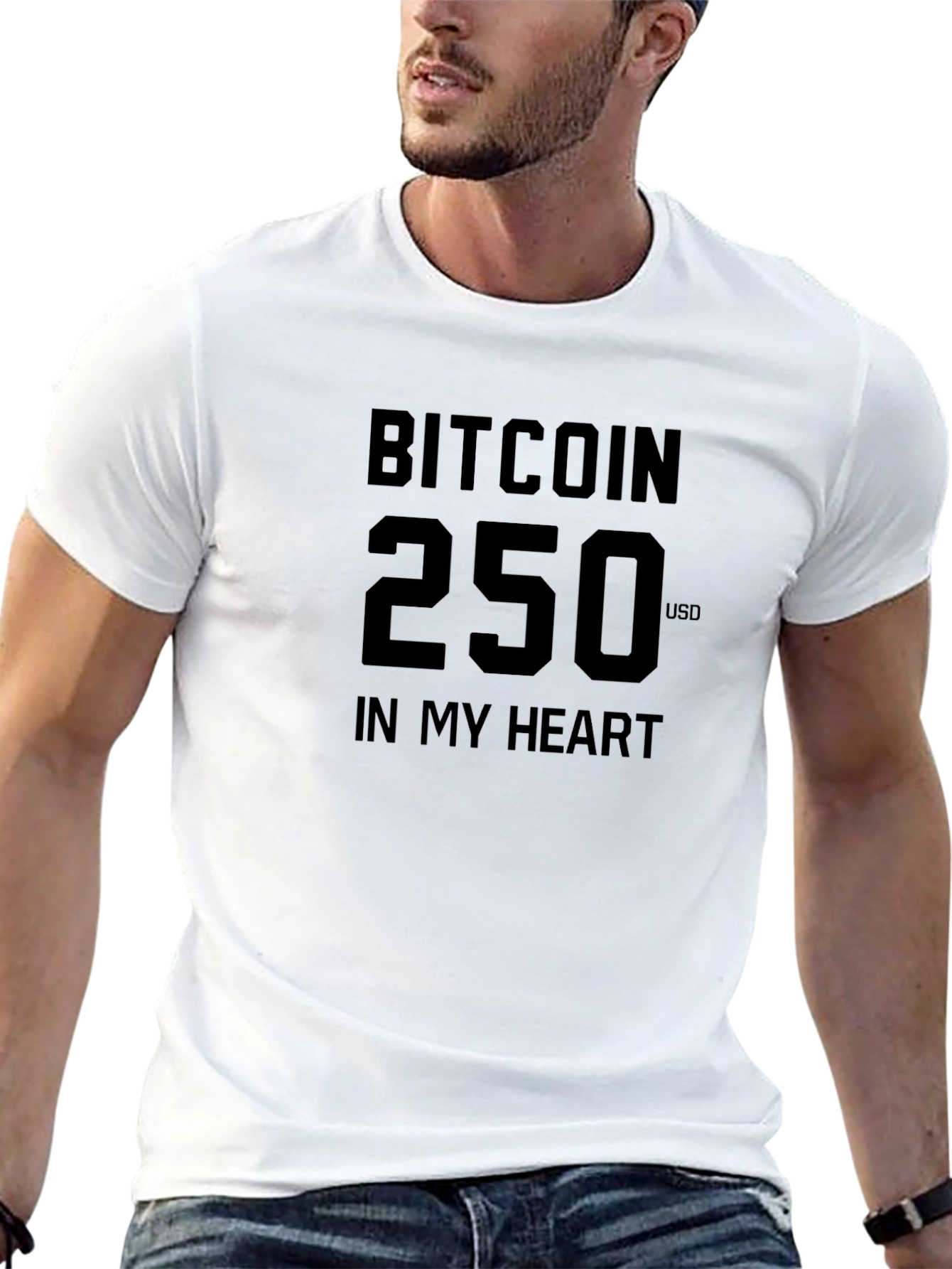 Camiseta Bitcoin - In My Heart