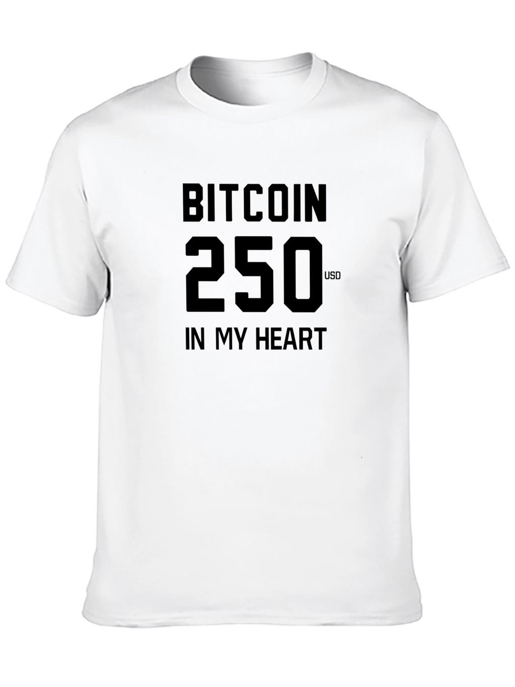 Camiseta Bitcoin - In My Heart