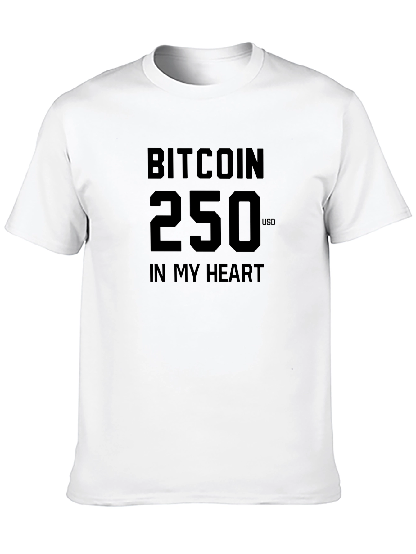 Camiseta Bitcoin - In My Heart