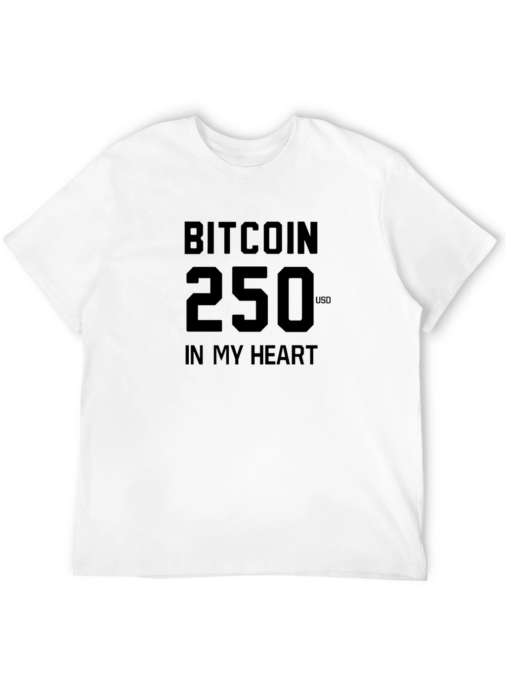Camiseta Bitcoin - In My Heart