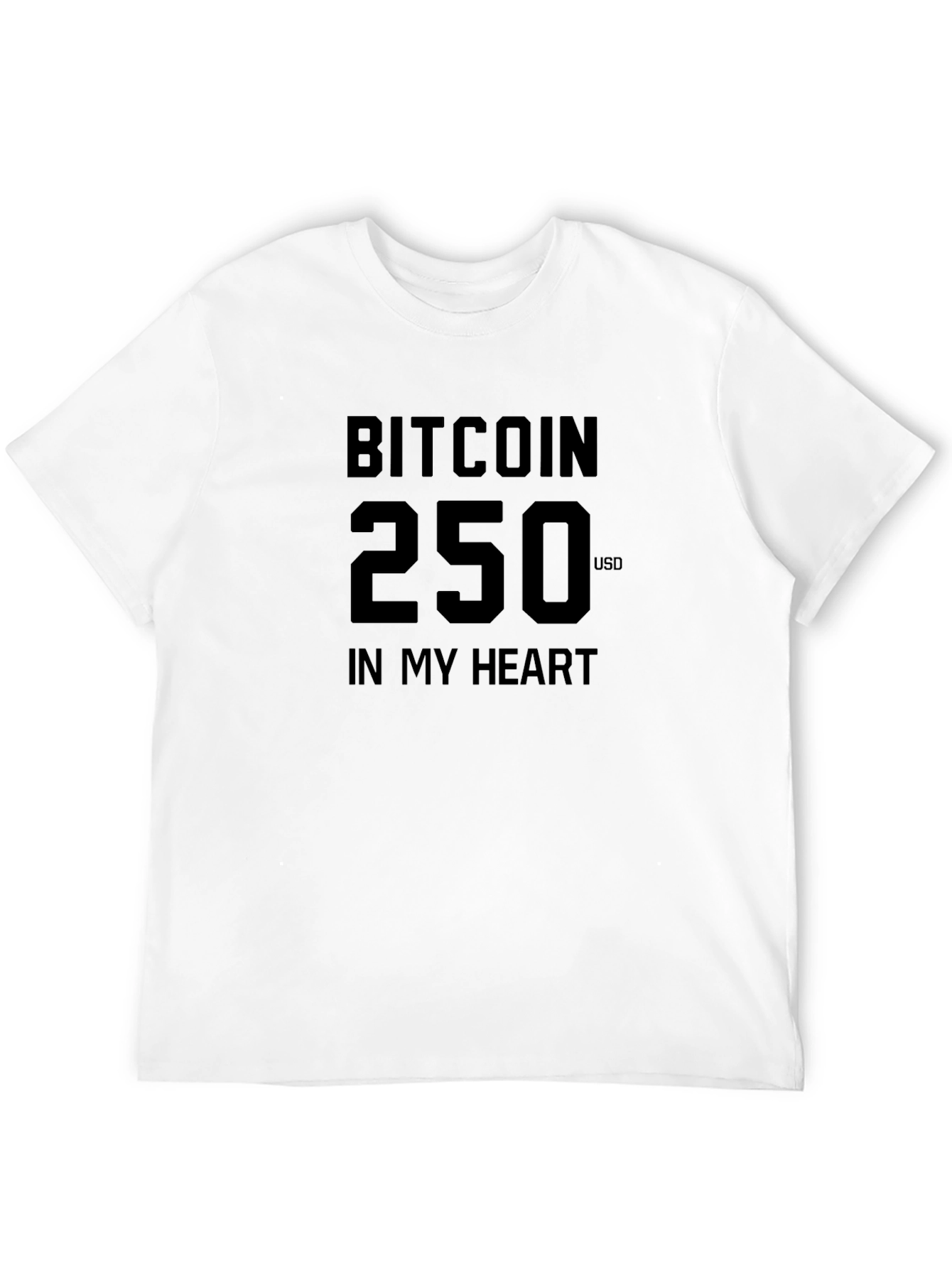 Camiseta Bitcoin - In My Heart