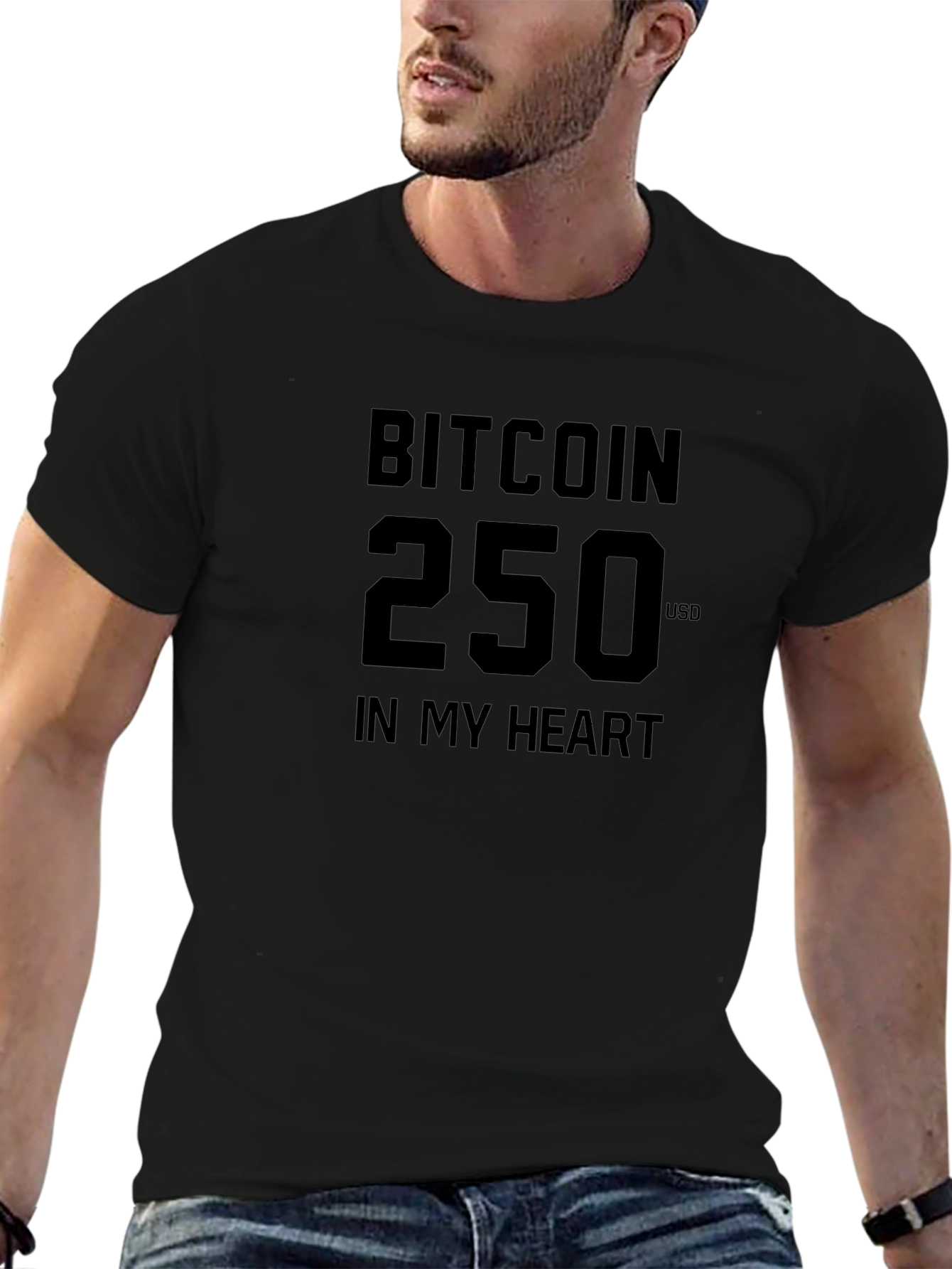 Camiseta Bitcoin - In My Heart