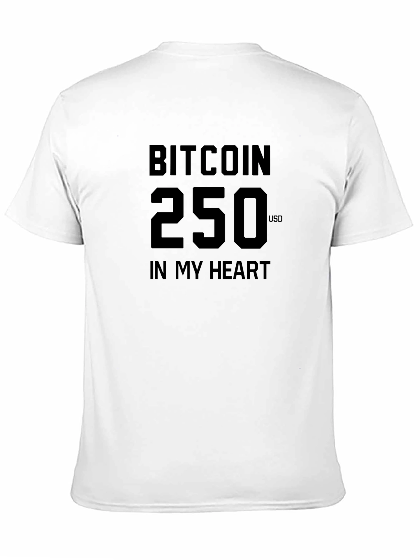 Camiseta Bitcoin - In My Heart