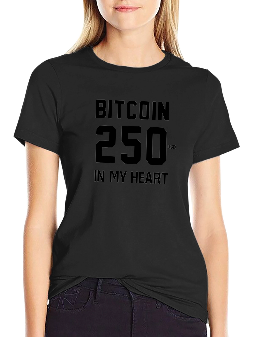 Camiseta Bitcoin - In My Heart