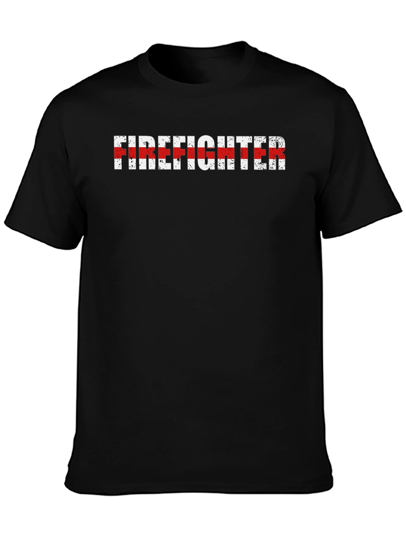 Camiseta Bombero con Diseño Firefighter