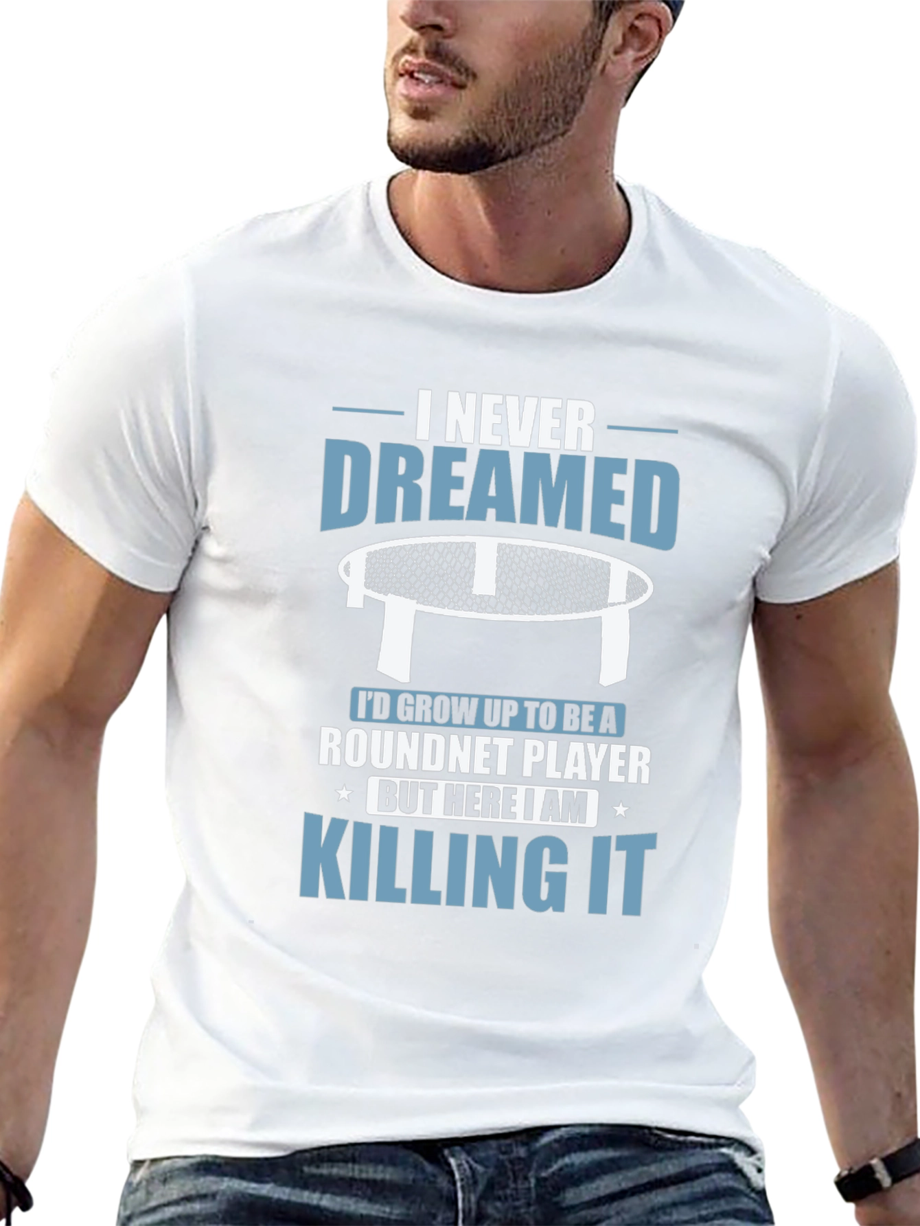 Camiseta Hombre Roundnet Player - Killing It