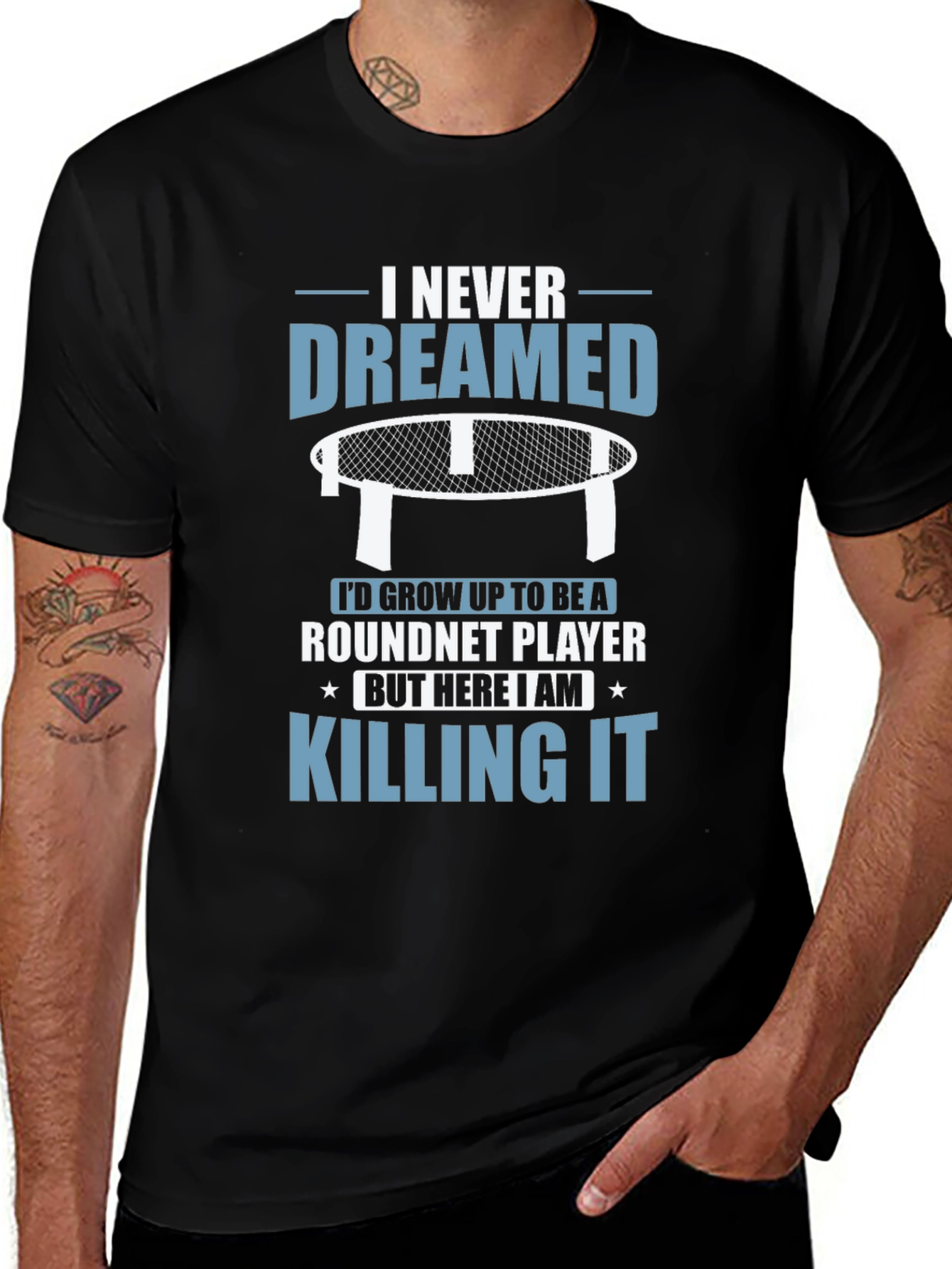 Camiseta Hombre Roundnet Player - Killing It