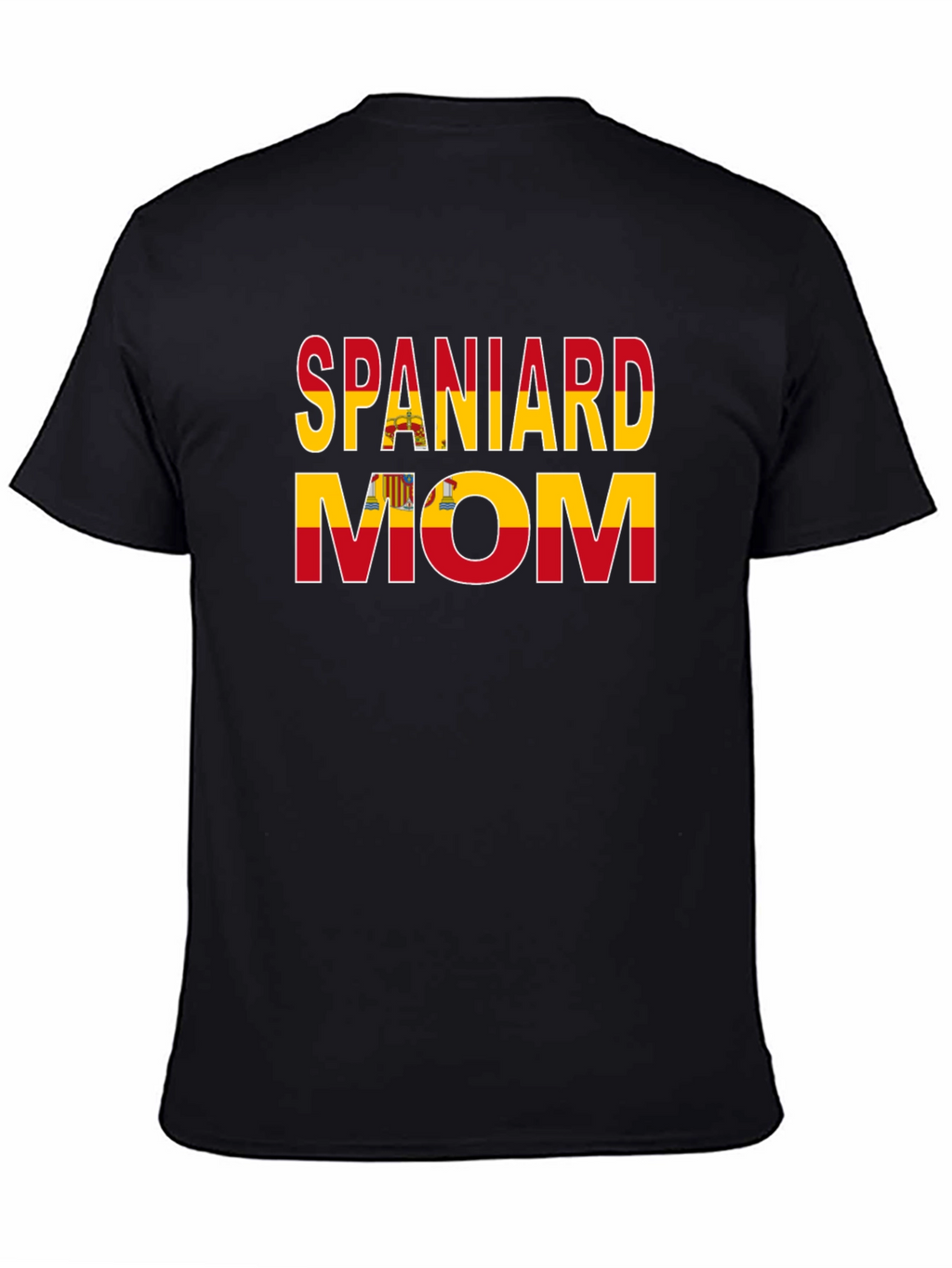 Camiseta Español Mamá con Bandera de España