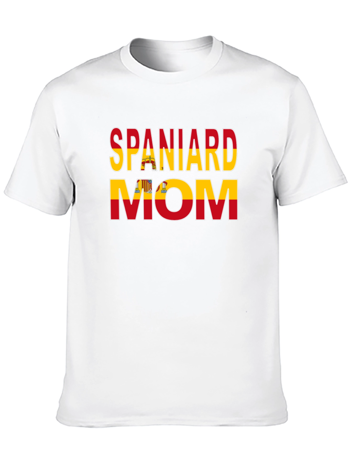 Camiseta Español Mamá con Bandera de España