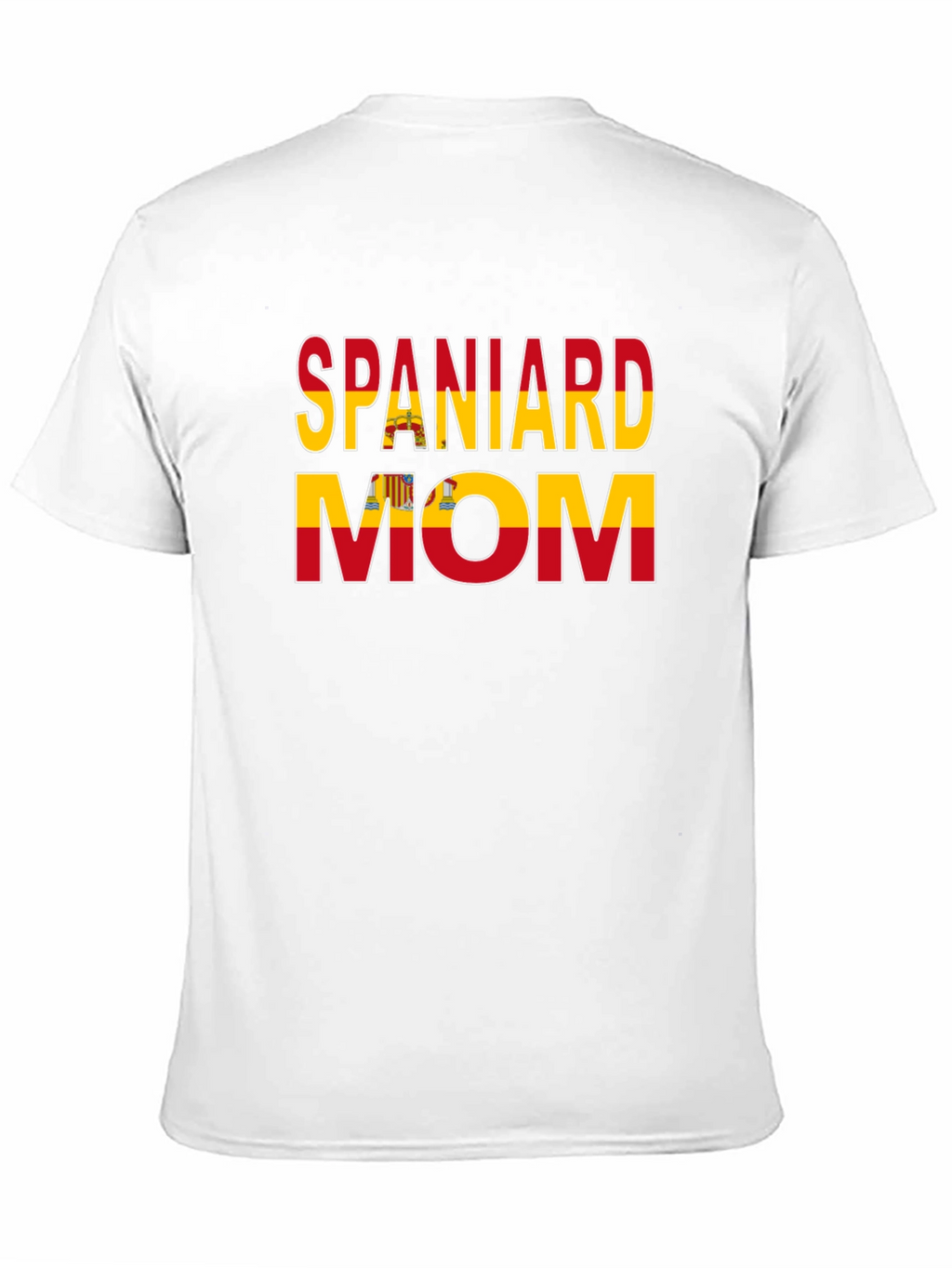 Camiseta Español Mamá con Bandera de España