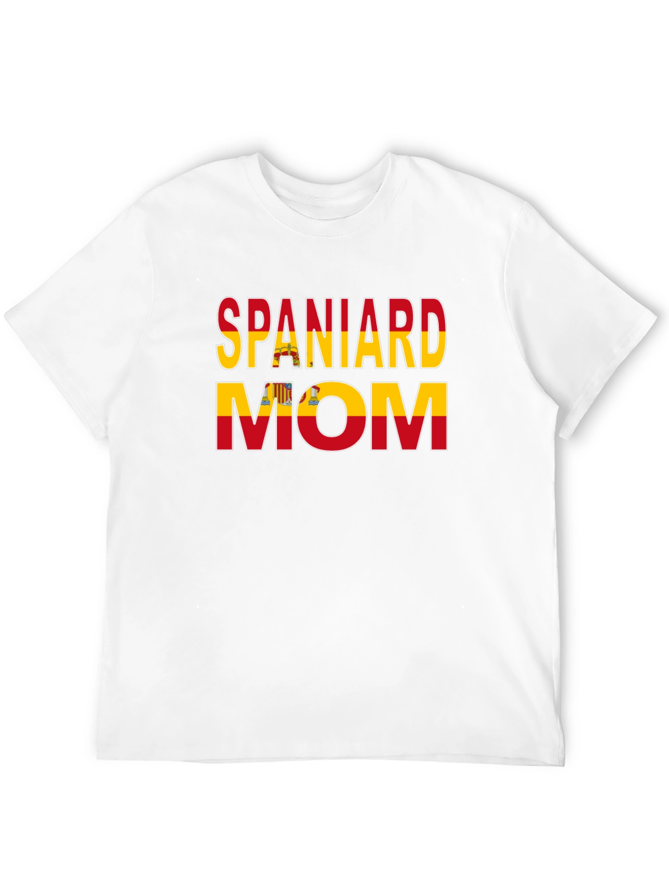 Camiseta Español Mamá con Bandera de España