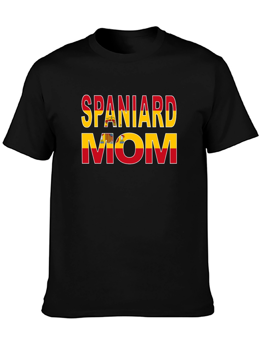 Camiseta Español Mamá con Bandera de España
