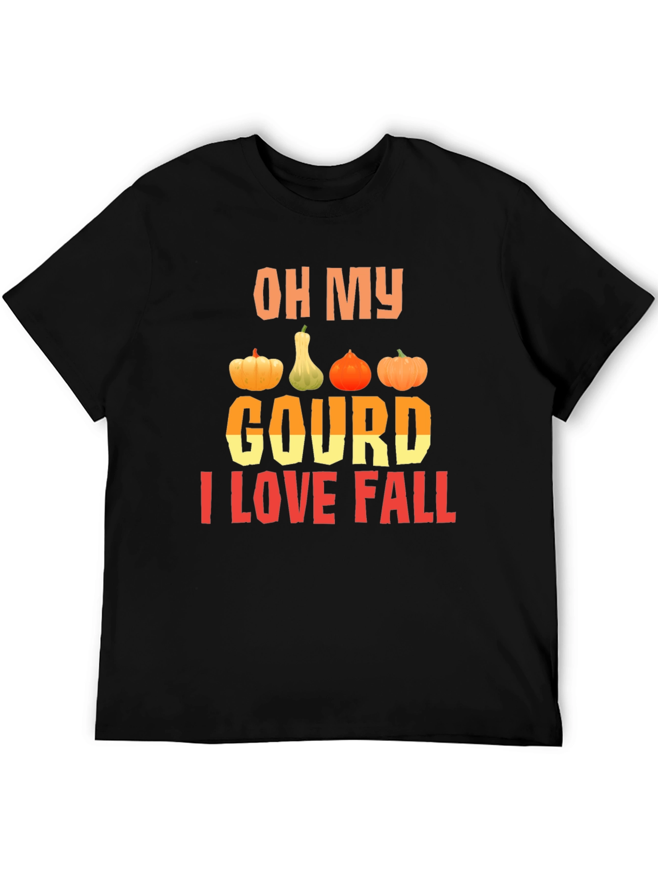 Camiseta divertida de otoño con calabazas