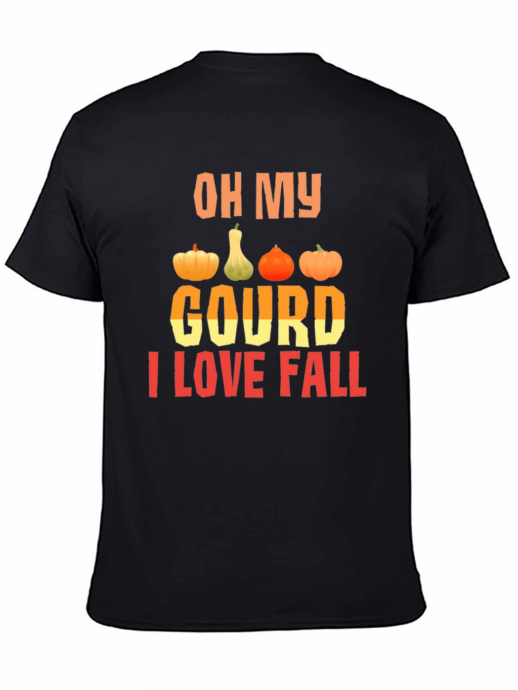 Camiseta divertida de otoño con calabazas