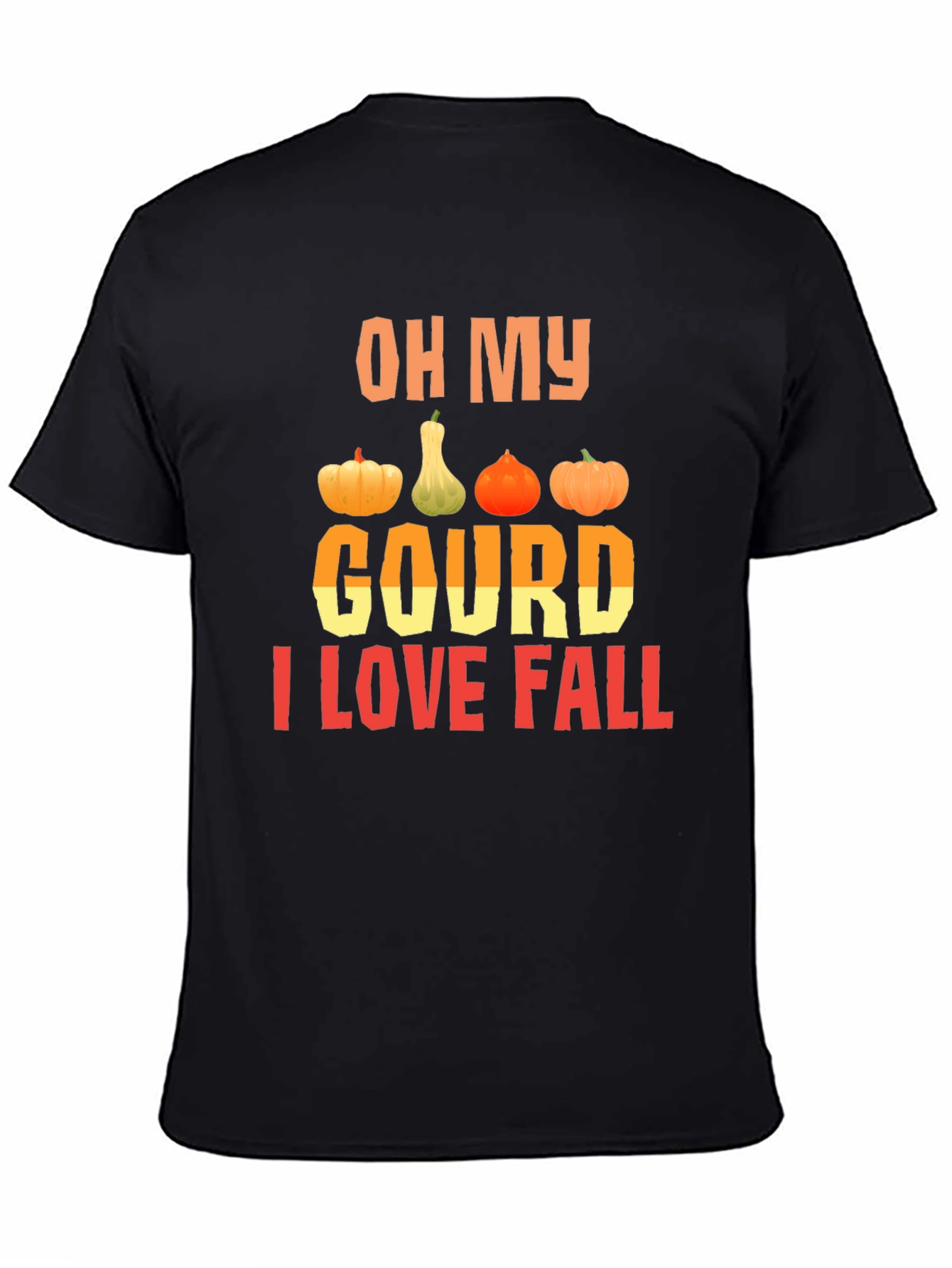 Camiseta divertida de otoño con calabazas