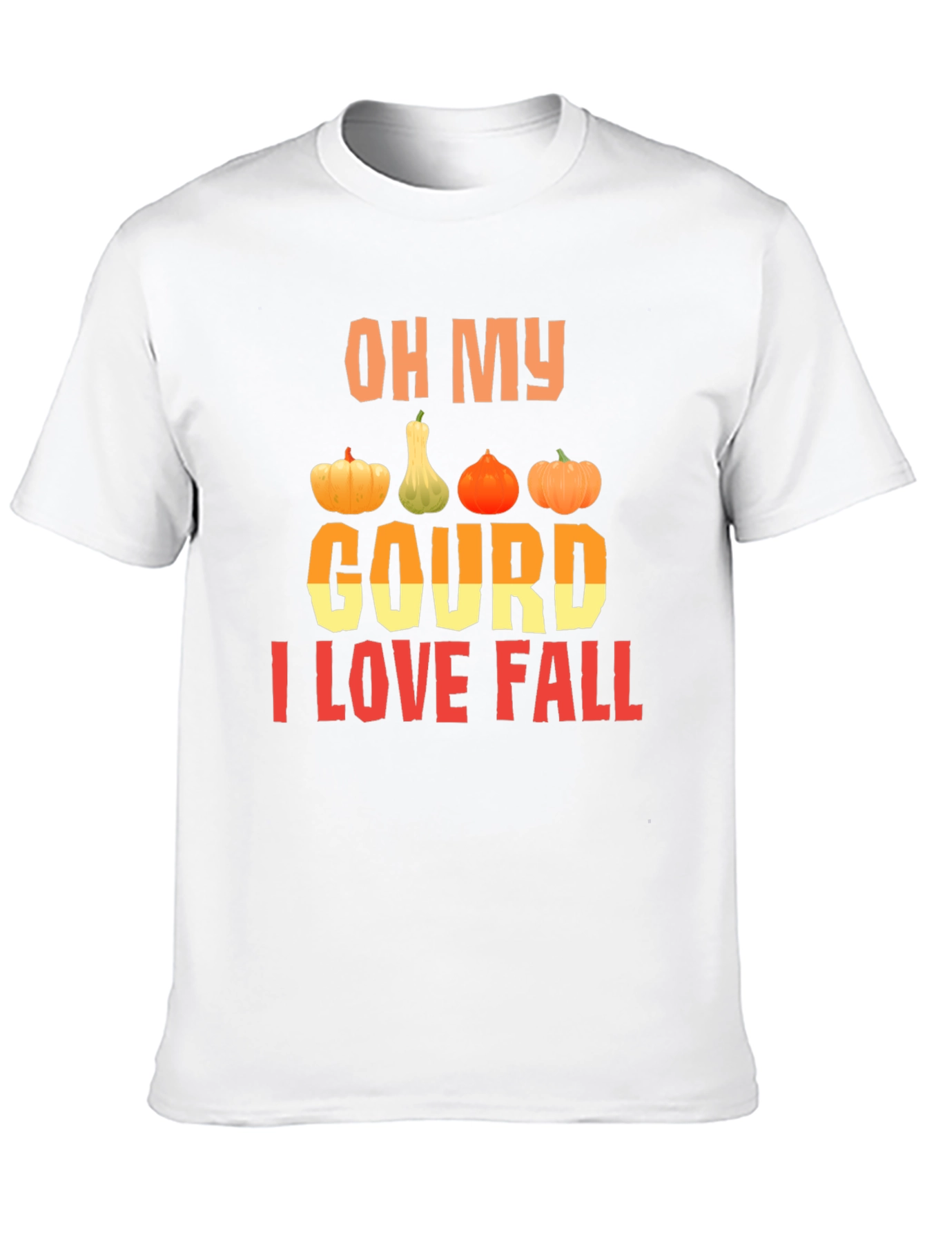 Camiseta divertida de otoño con calabazas