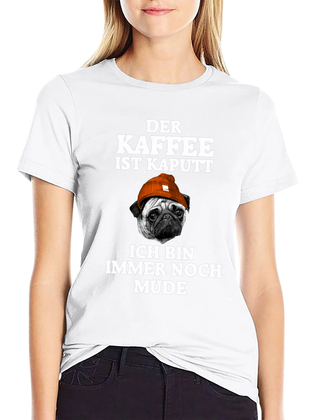 Camiseta Hombre Der Kaffee Ist Kaputt